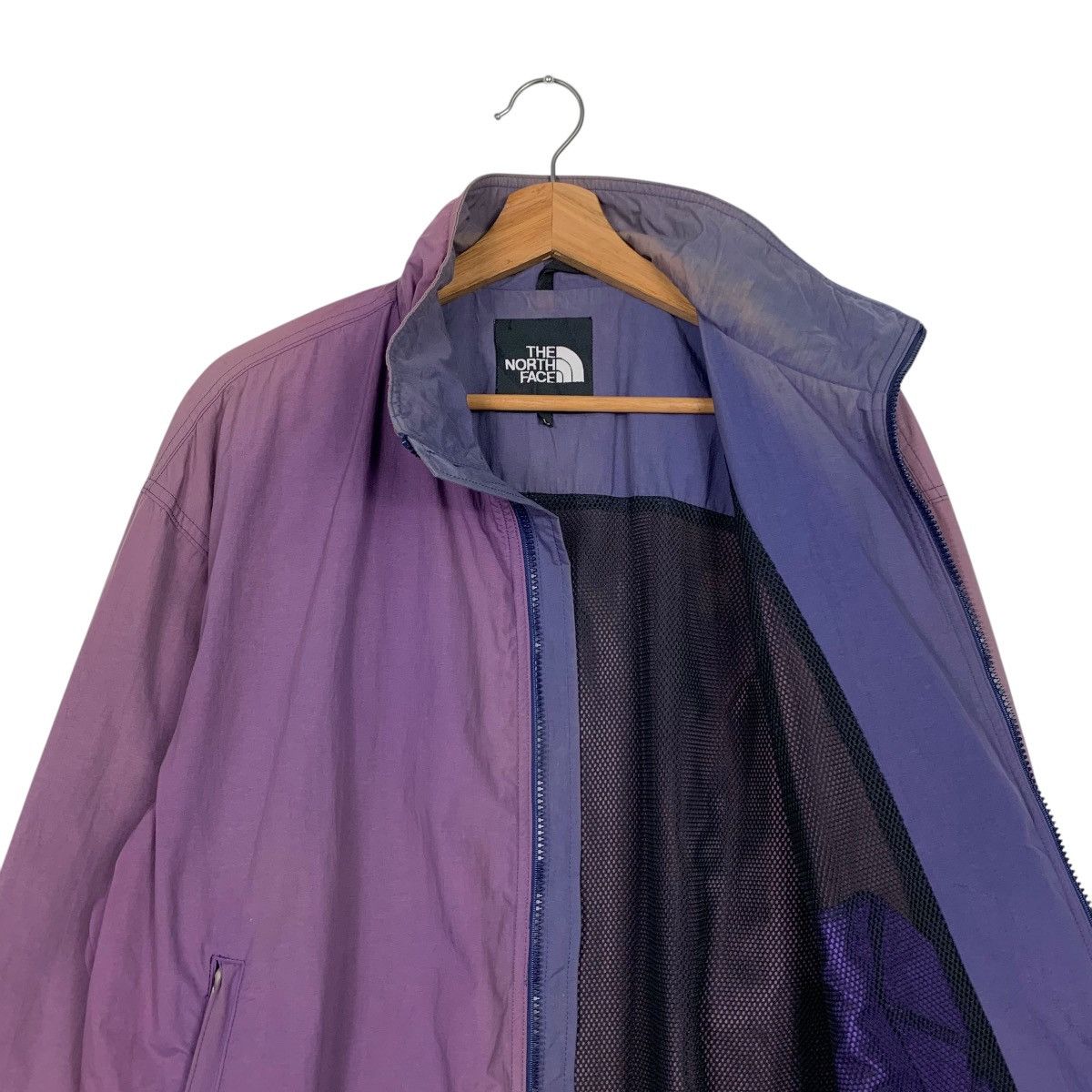 The North Face THE NORTH FACE Big Logo Purple Sun Faded Jacket #1645-C73 Size US L / EU 52-54 / 3 - 10 Thumbnail