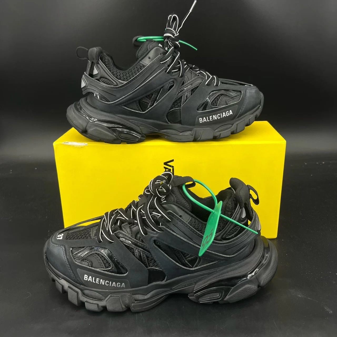 Balenciaga Balenciaga Track Black 37 99 New Size US 6 / IT 36 - 2 Thumbnail