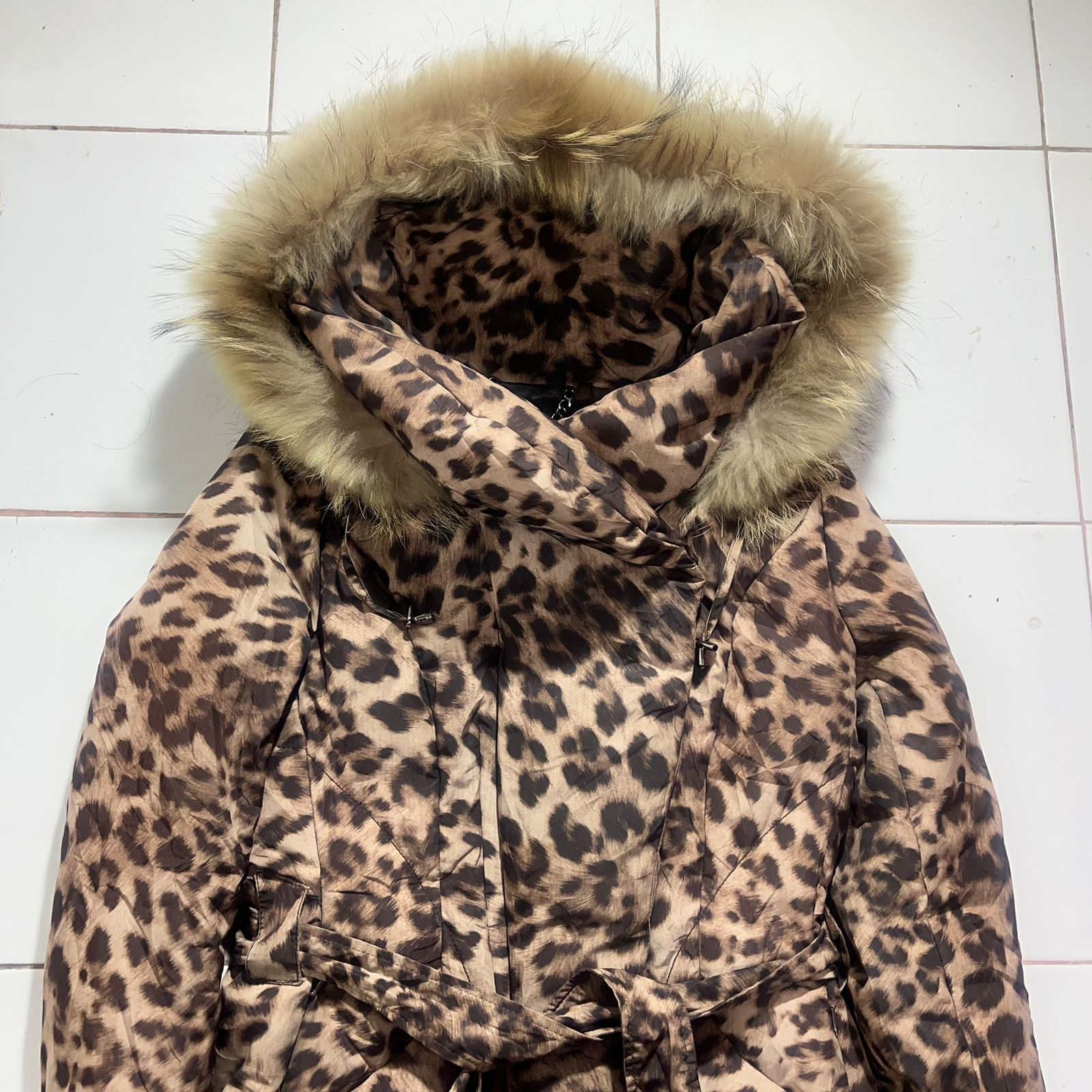 Le Grande Bleu (L.G.B.) Jessi New York Leopard LGB Style Fur Jacket Size M / US 6-8 / IT 42-44 - 3 Thumbnail