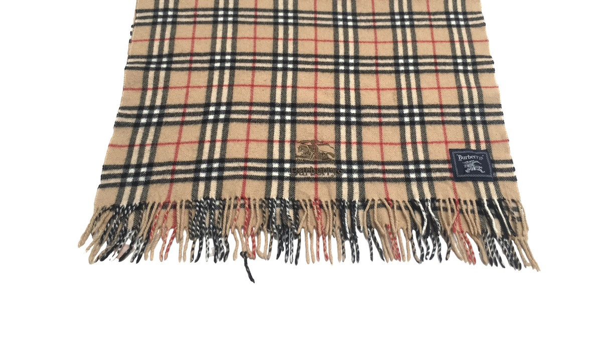 Burberry Rare Design Vintage Brand Burberry's England Scarves 1990s Size ONE SIZE - 2 Thumbnail