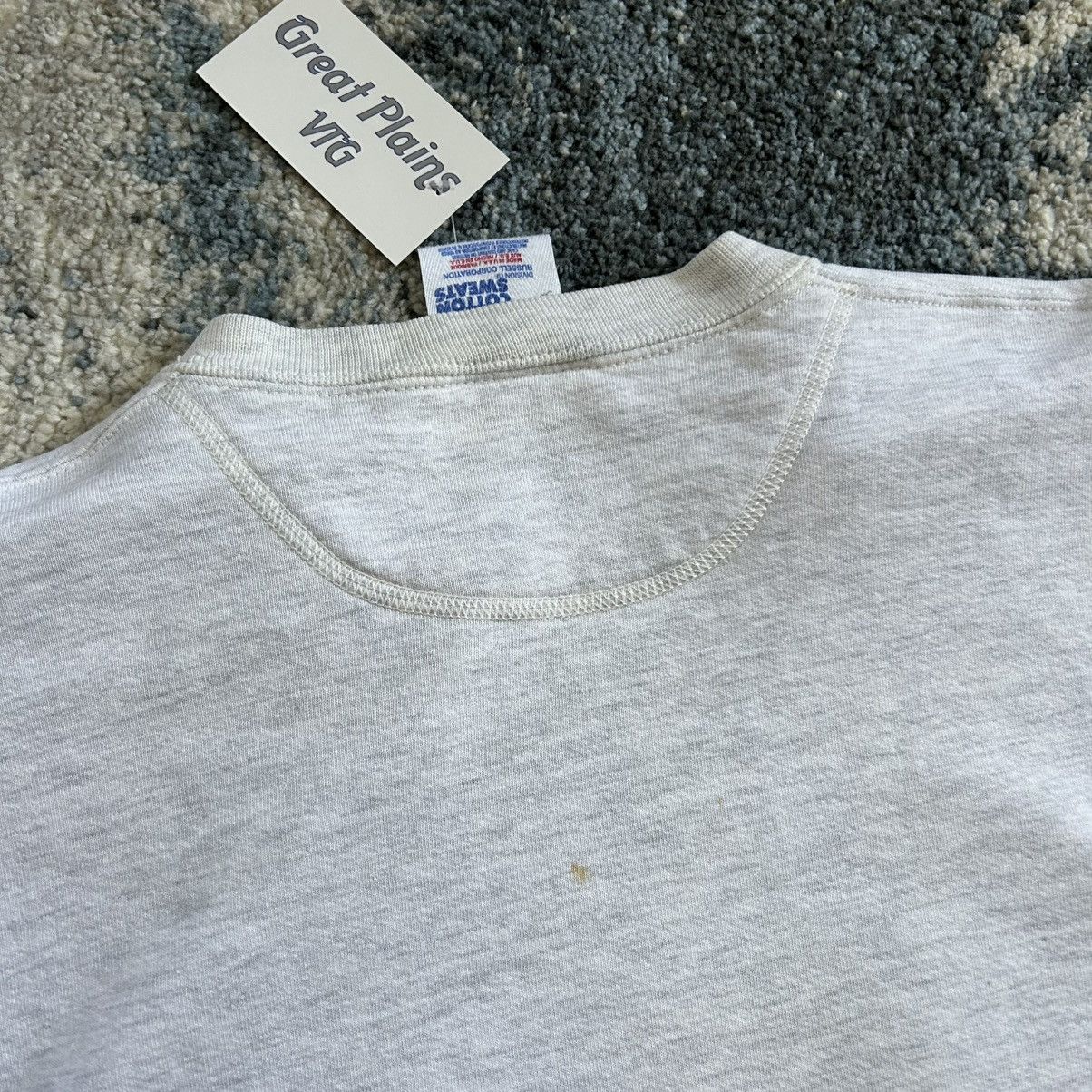 Jerzees 90s FORT WAYNE FURY CBA BASKETBALL CREWNECK HEATHER ASH Size US XXL / EU 58 / 5 - 9 Thumbnail