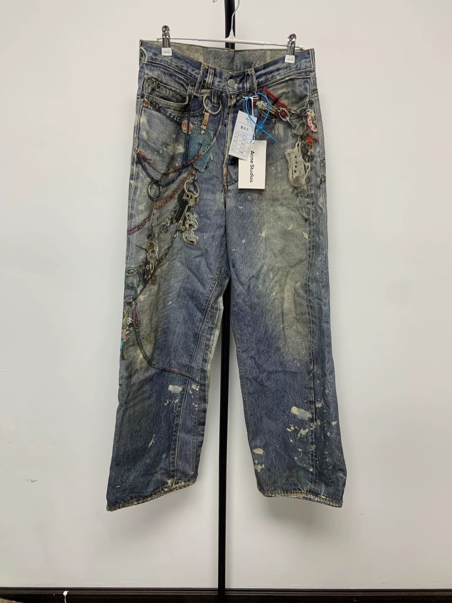 Acne Studios Acne Studios 3D Print Baggy Jeans Size US 28 / EU 44 - 1 Thumbnail