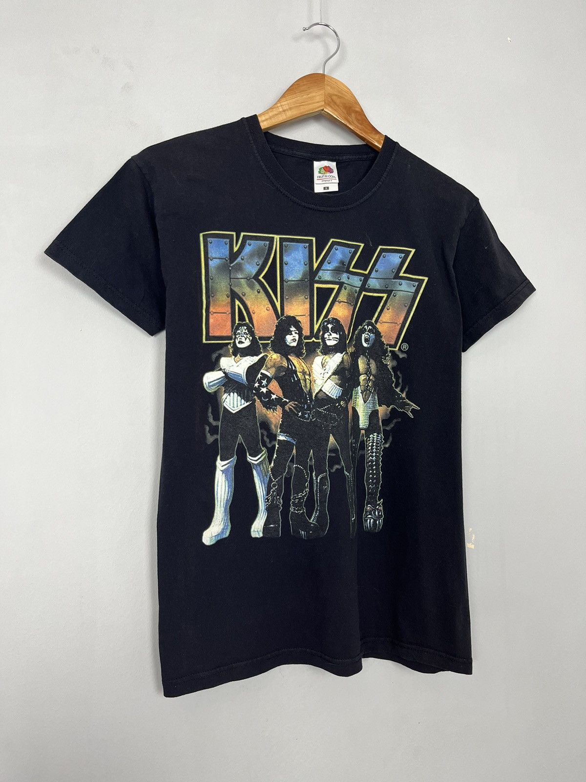 Band Tees KISS Band Rock Y2K Cotton Tee Shirt Size US S / EU 44-46 / 1 - 4 Thumbnail