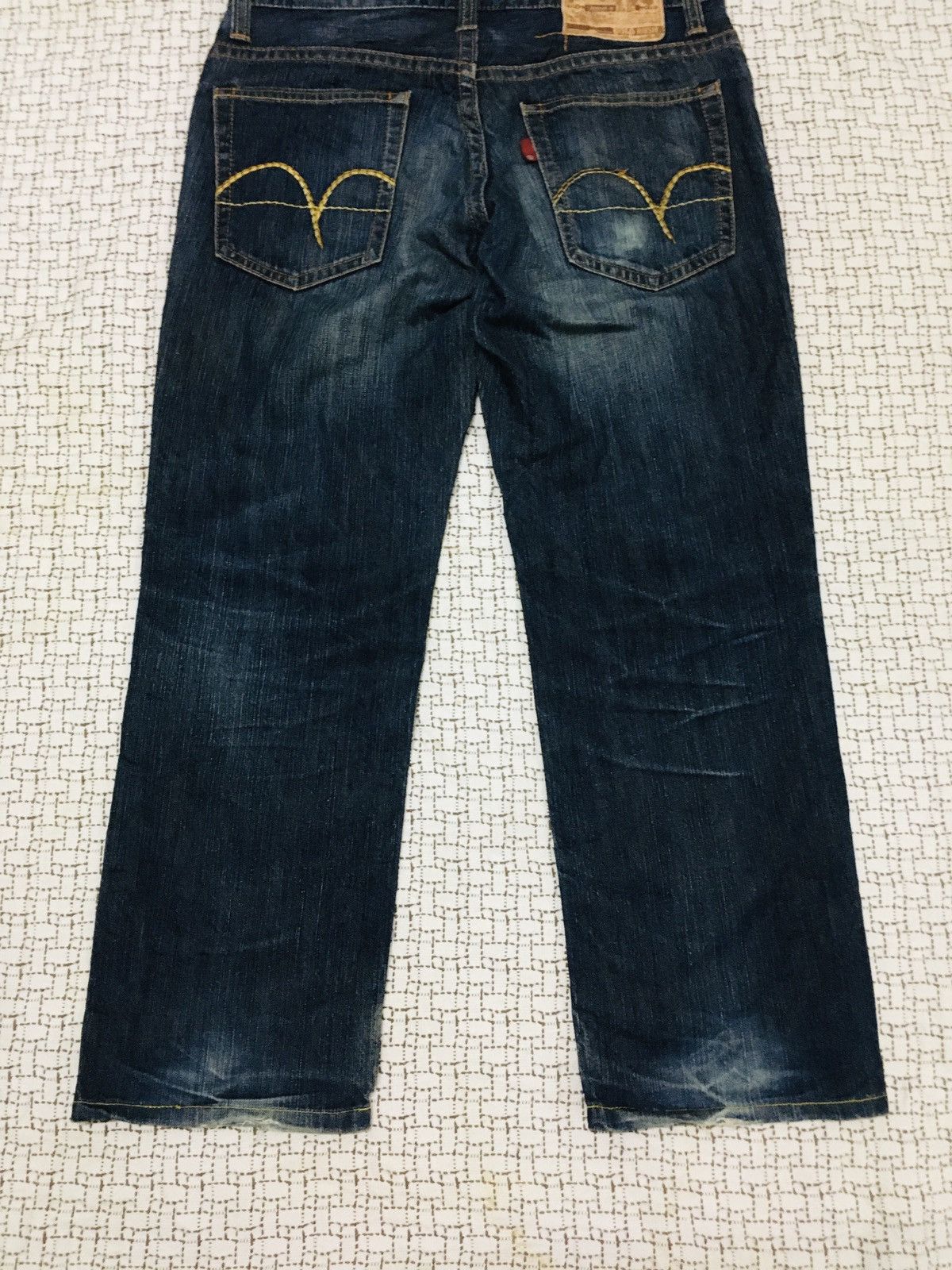 Edwin Edwin X Gold Rush Distressed Jeans (Y01) Size US 35 - 10 Thumbnail