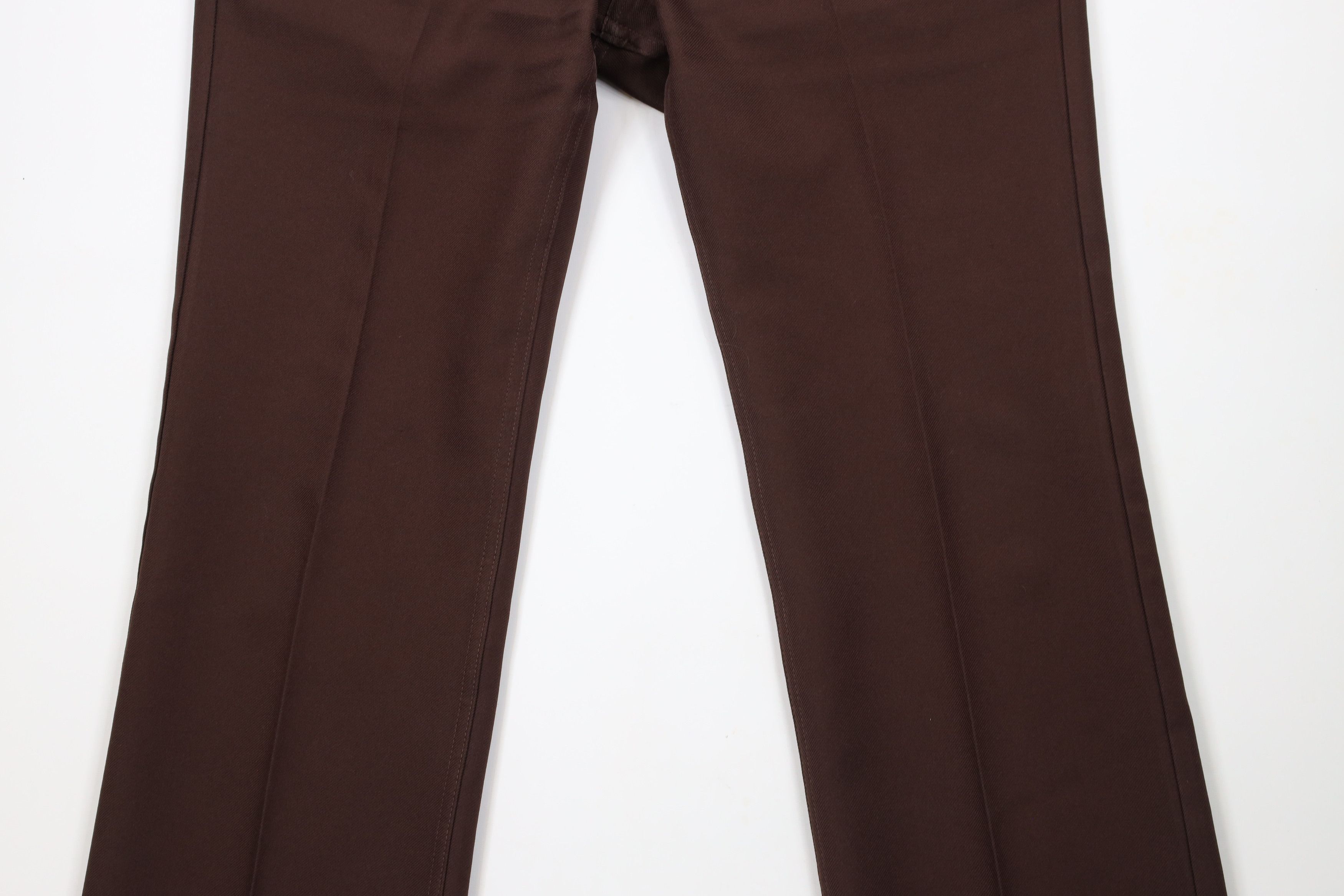 Levi's × Vintage Vintage Y2K 2001 Levis Wide Leg Knit Chino Pants Brown Size US 40 / EU 56 - 3 Thumbnail