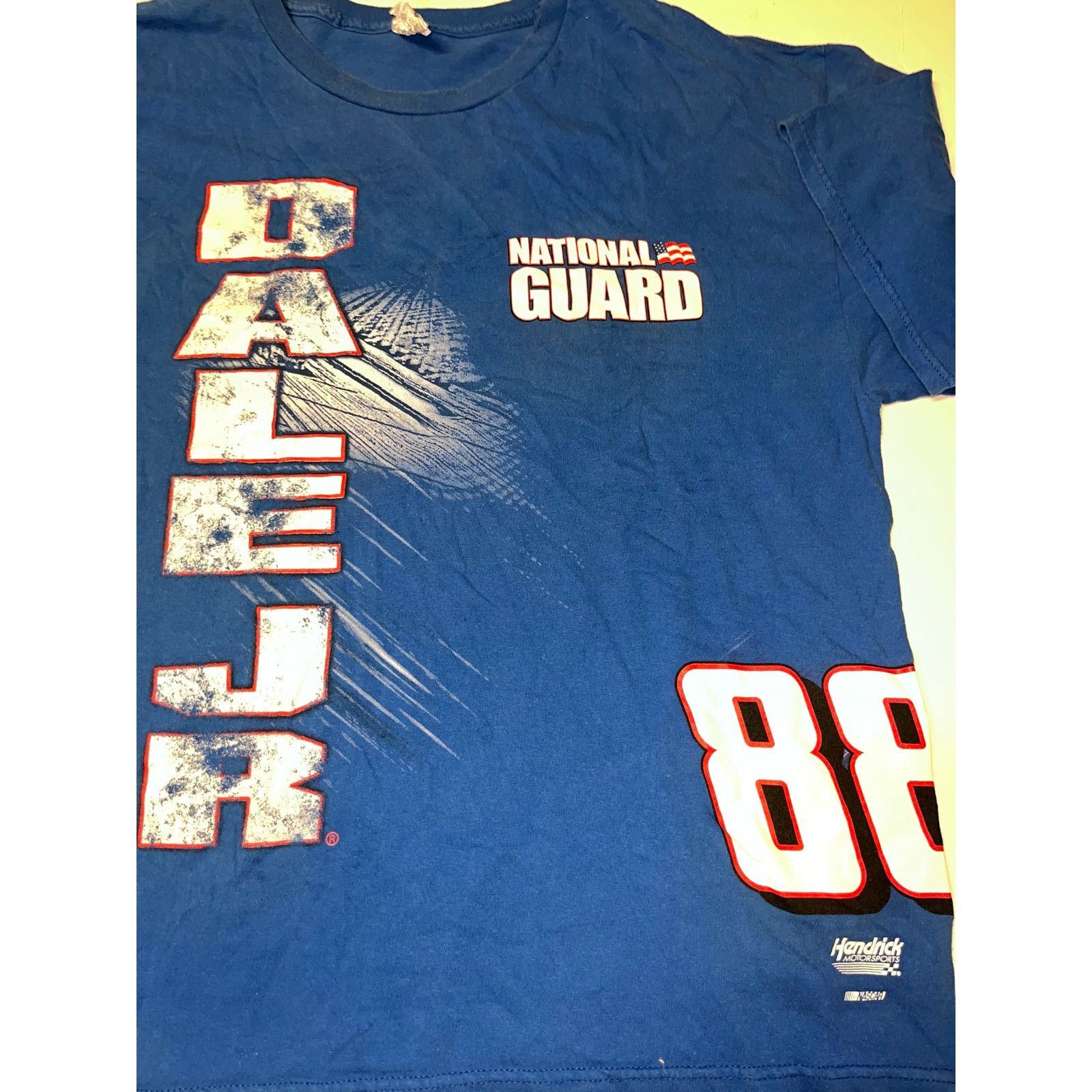 Alstyle Dale Jr nascar national guard 2XL shirt blue men’s Size US XS / EU 42 / 0 - 2 Thumbnail