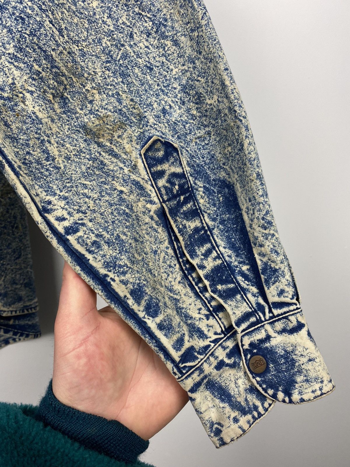 Levi's Vintage Levi’s 1950s Denim Jeans Button Shirt Western Cowboy Size US L / EU 52-54 / 3 - 18 Thumbnail