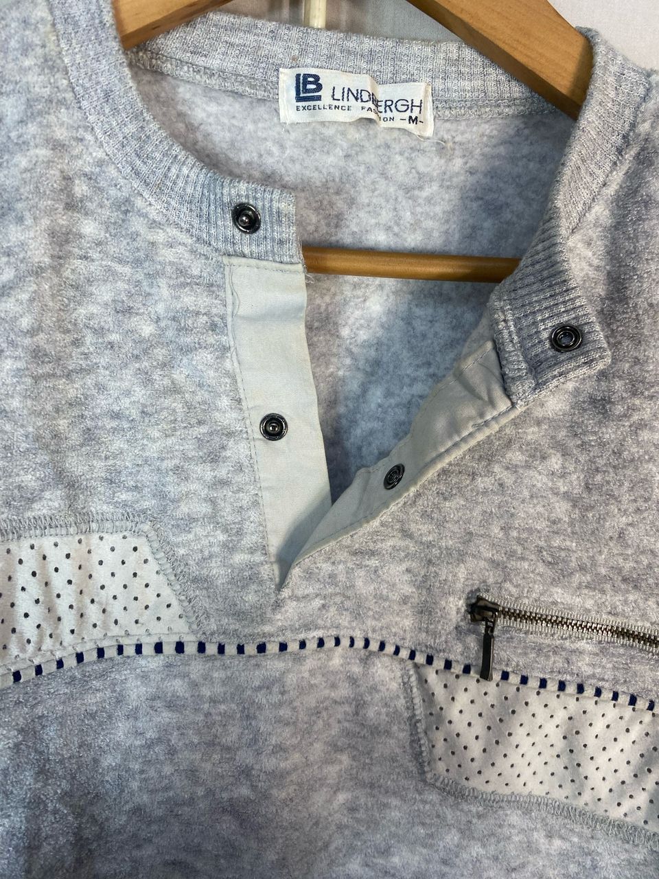 Japanese Brand × Lindbergh × Vintage Vintage Lindbergh wool sweatshirt Size US M / EU 48-50 / 2 - 5 Thumbnail