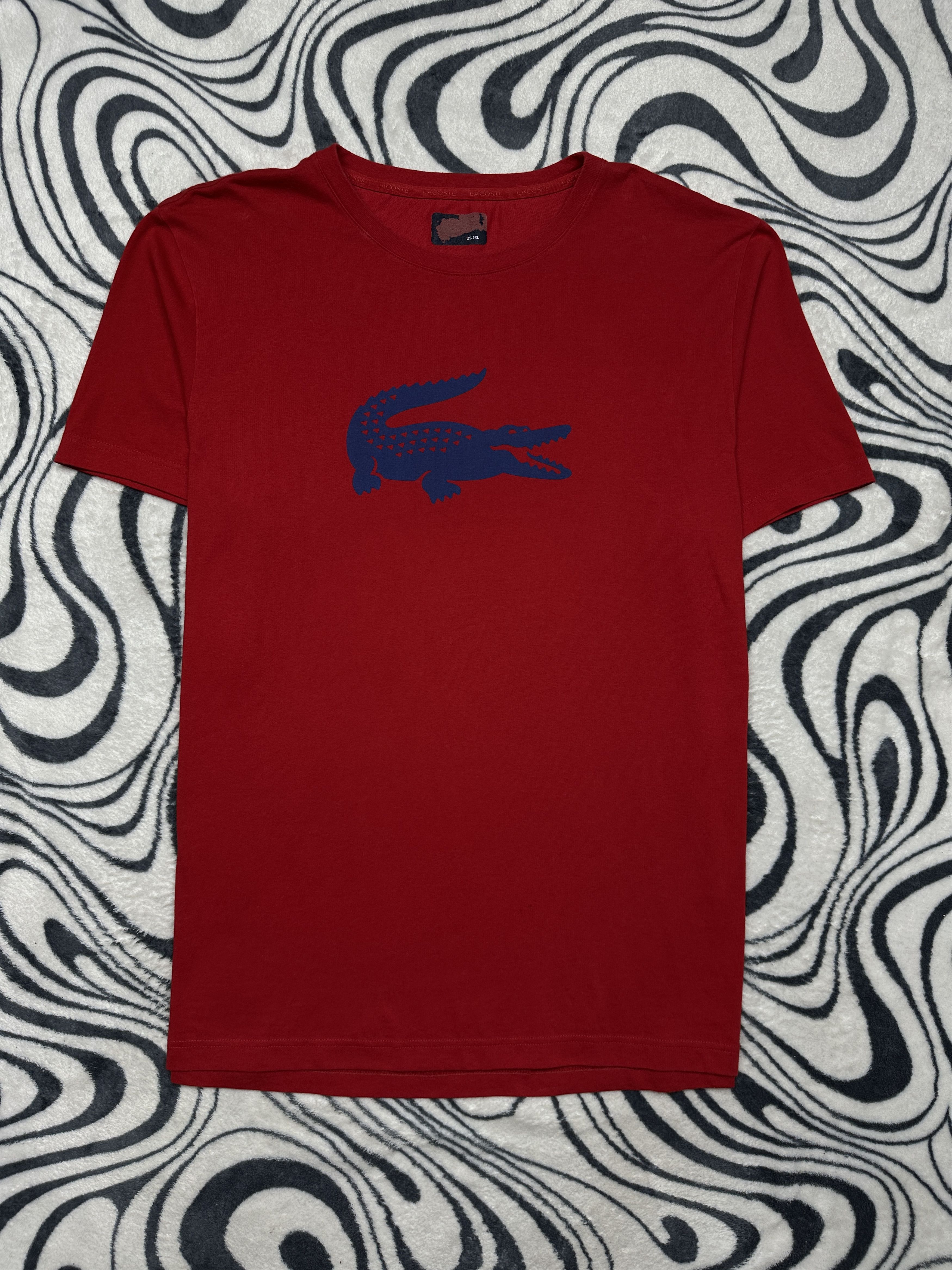Lacoste Lacoste Vintage Mens T-Shirt Tee Size US XXL / EU 58 / 5 - 1 Thumbnail