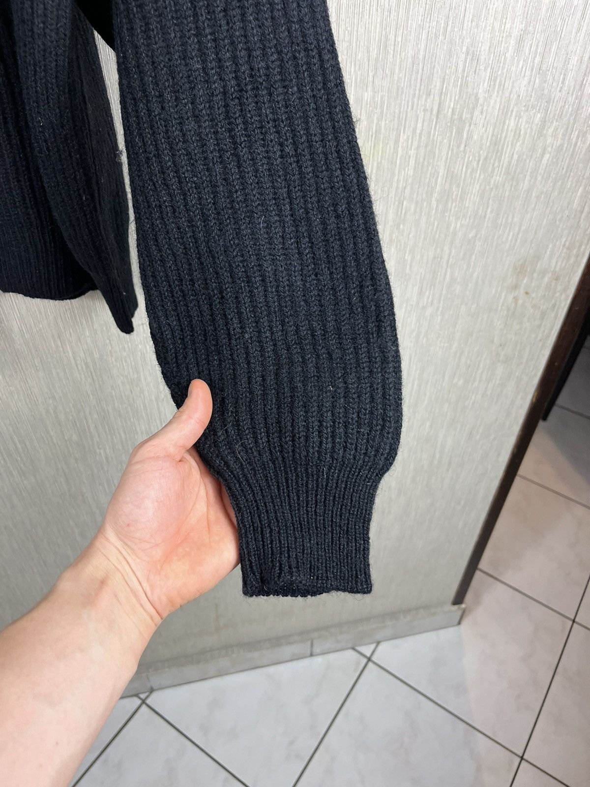 Levi's × Levi's Vintage Clothing × Vintage Vintage 70s Levi’s knit family cropped wool ribbed sweater Size US M / EU 48-50 / 2 - 14 Thumbnail