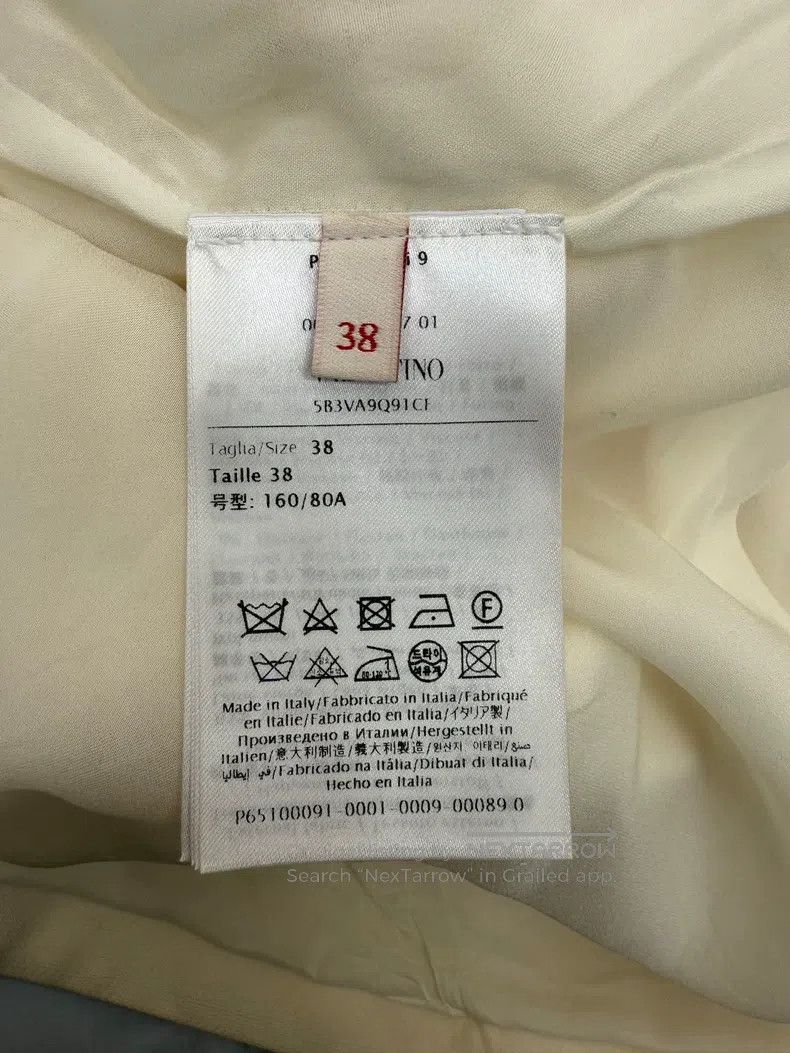Valentino Valentino White embroidered short straight short-sleeved d Size XS / US 0-2 / IT 36-38 - 4 Thumbnail