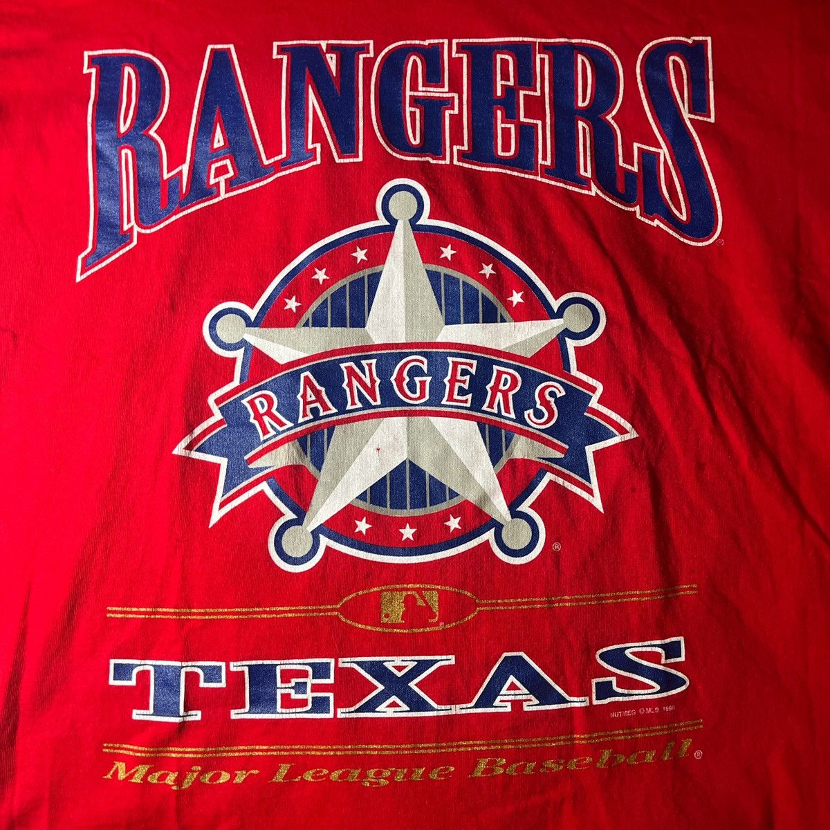 Lee Vintage Lee Texas Rangers Baseball Tee size L Size US L / EU 52-54 / 3 - 3 Thumbnail