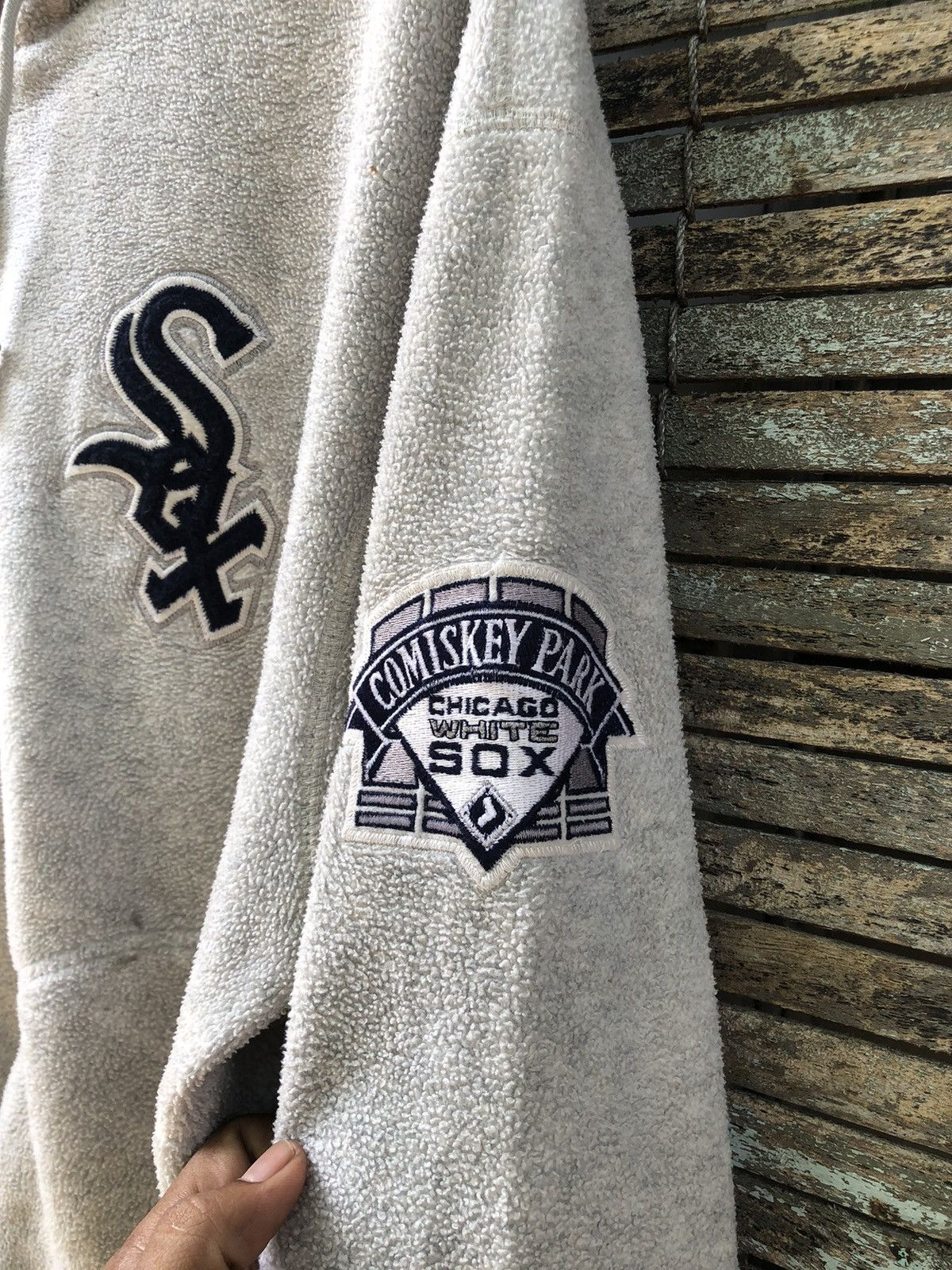 Japanese Brand 🔥Vintage🔥90s WWS MLB Chicago White SOX Hoodies Size US L / EU 52-54 / 3 - 11 Thumbnail