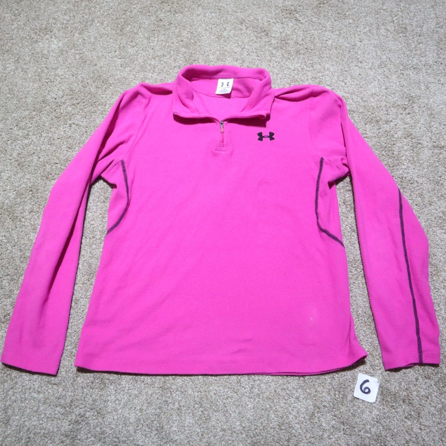 Under Armour Under Armour Sweater Shirt Adult Women Pink Lightweight Crew Neck Pullover M Size Regular Womens Size M / US 6-8 / IT 42-44 - 2 Thumbnail