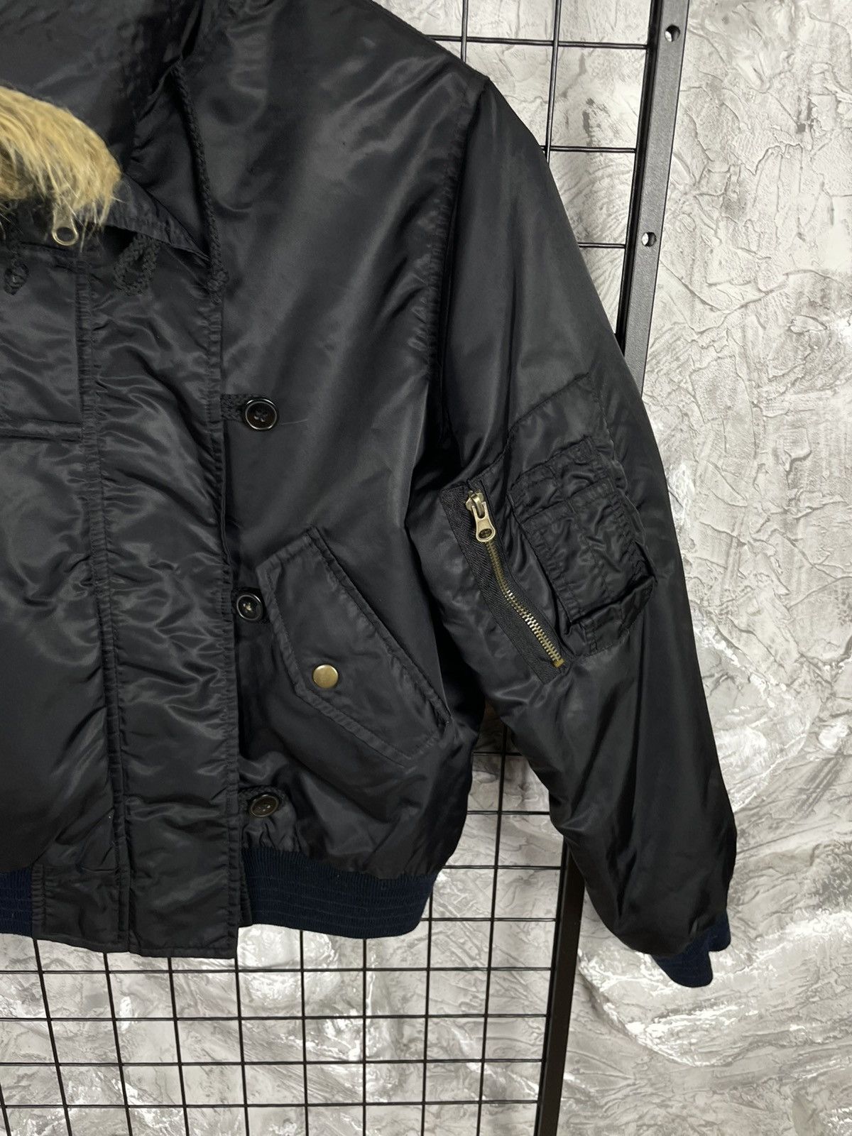 Junya Watanabe Y2K Fur Bomber If Six Was Nine Archive LGB GOA Japanese Vibe Size US S / EU 44-46 / 1 - 9 Thumbnail