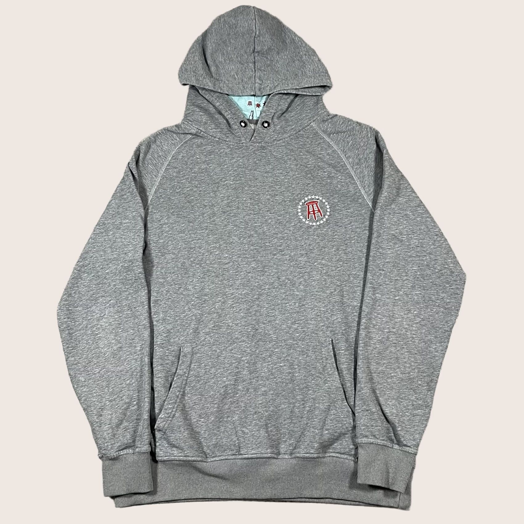 Vintage Barstool Sports Hoodie Mens M Gray Logo Embroidered Pullover Sweatshirt Shirt Jacket Clothing Category: Hoodie Size US M / EU 48-50 / 2 - 1 Thumbnail