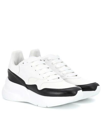 Alexander McQueen o1y0225 Low-Top Sneakers in Black & White Size US 6 / IT 36 - 6 Thumbnail