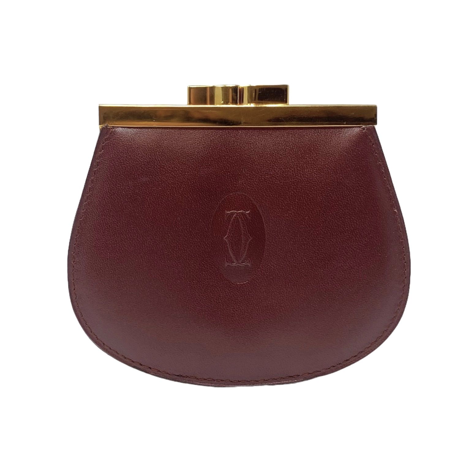 Cartier Cartier Must De Cartier Kiss Lock Coin Pouch | Grailed