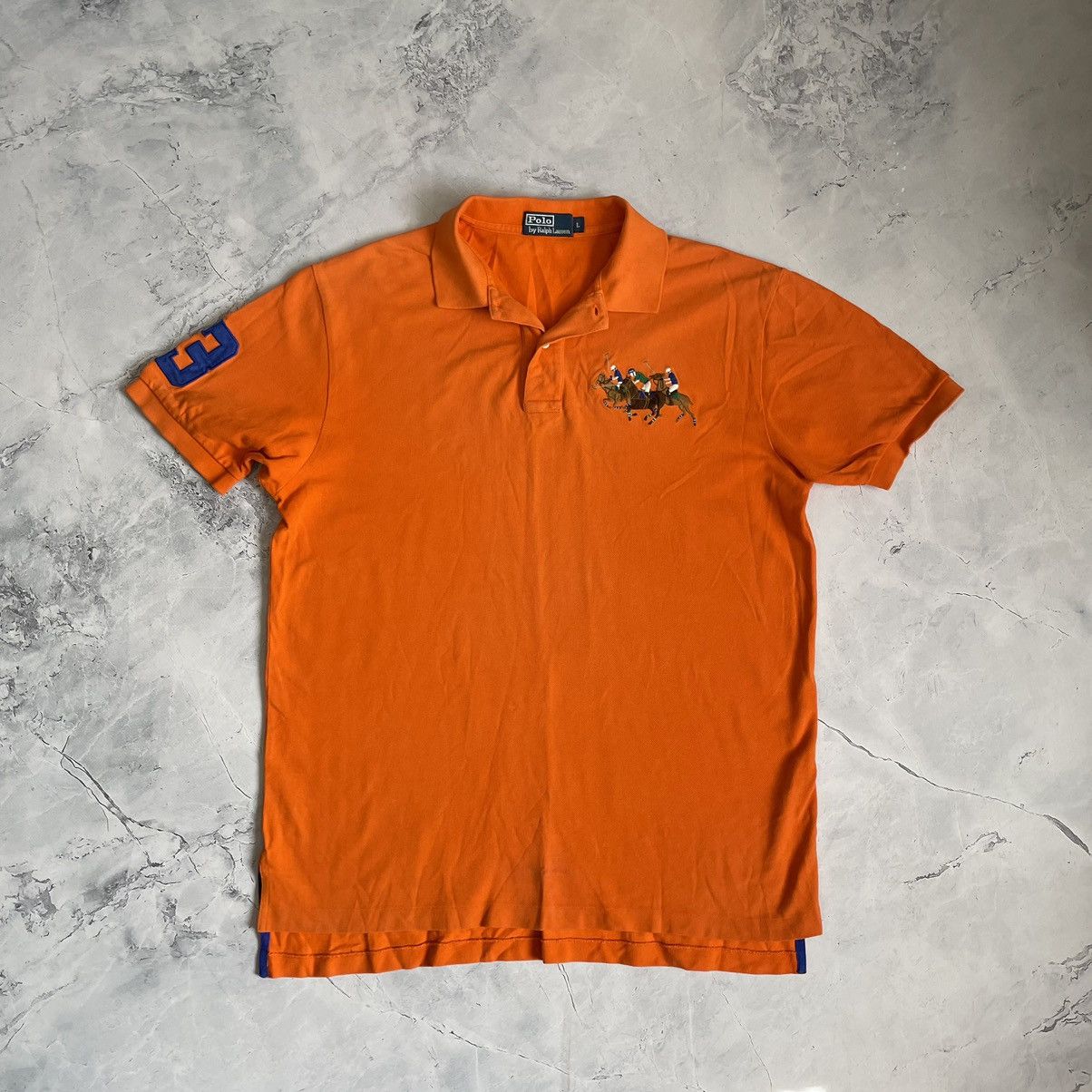 Polo Ralph Lauren × Ralph Lauren × Vintage Vintage Ralph Lauren Polo Shirt Tee Size US L / EU 52-54 / 3 - 1 Thumbnail