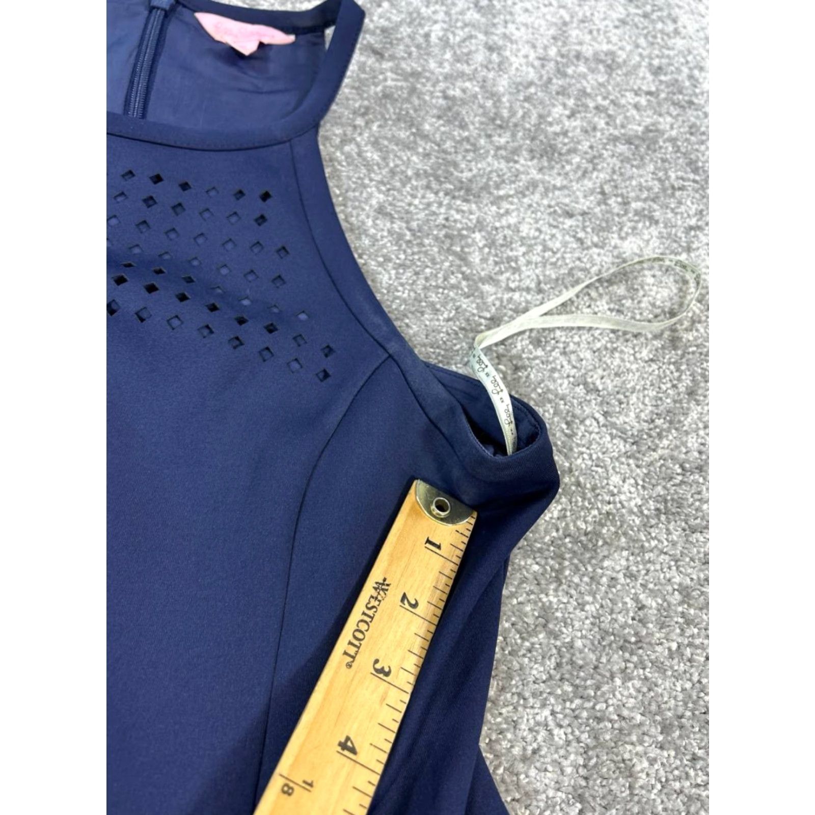 Lilly Pulitzer Lilly Pulitzer Dress Womens Medium Blue Size M / US 6-8 / IT 42-44 - 7 Thumbnail