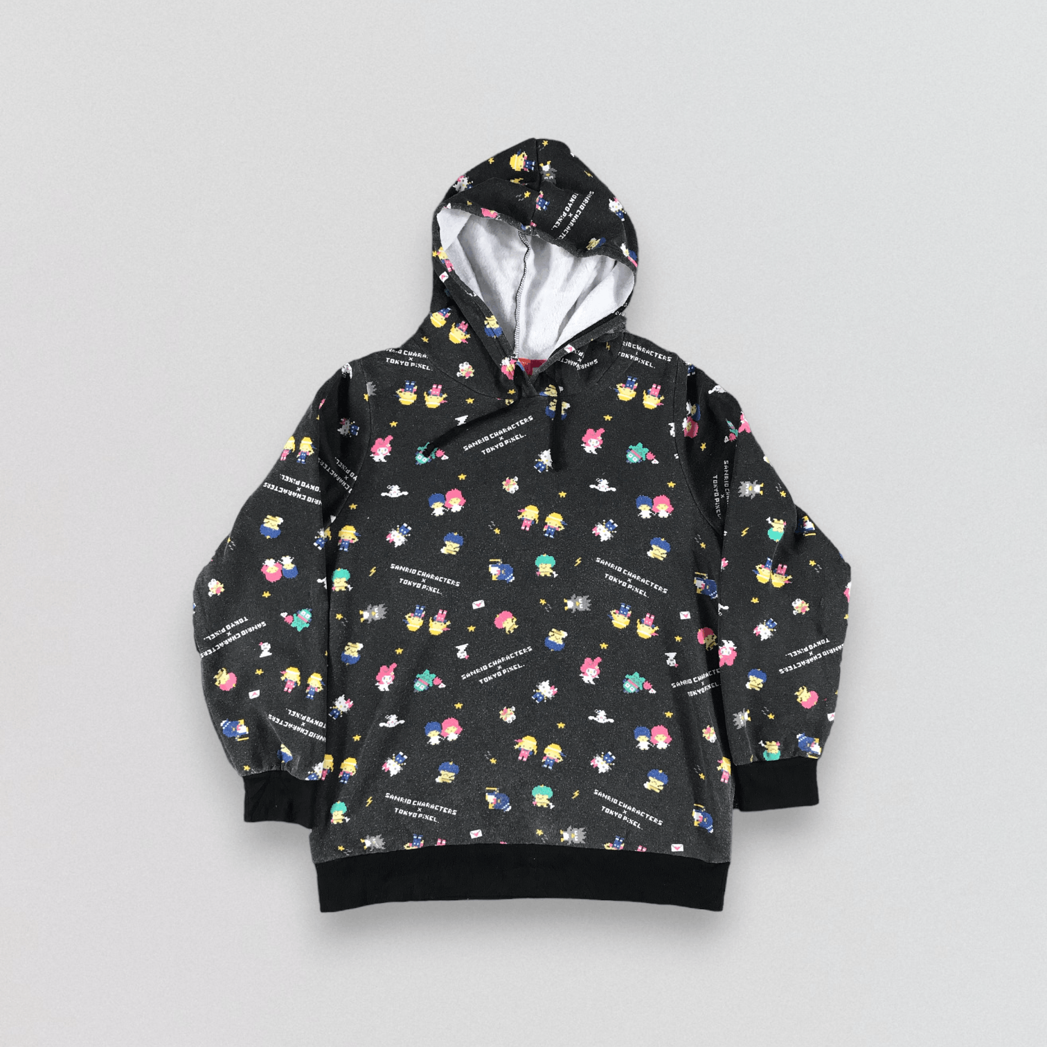 Japanese Brand Sanrio Characters x Tokyo Pixel All Over Print Hoodie Size US L / EU 52-54 / 3 - 1 Thumbnail