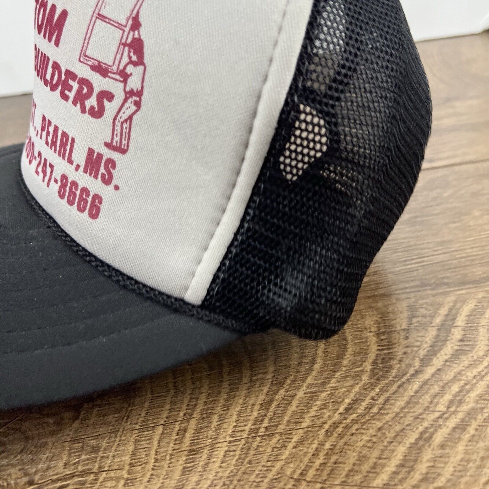 Other Custom Window Builders Snapback Hat Black Hat Adjustable Bla Size ONE SIZE - 8 Thumbnail