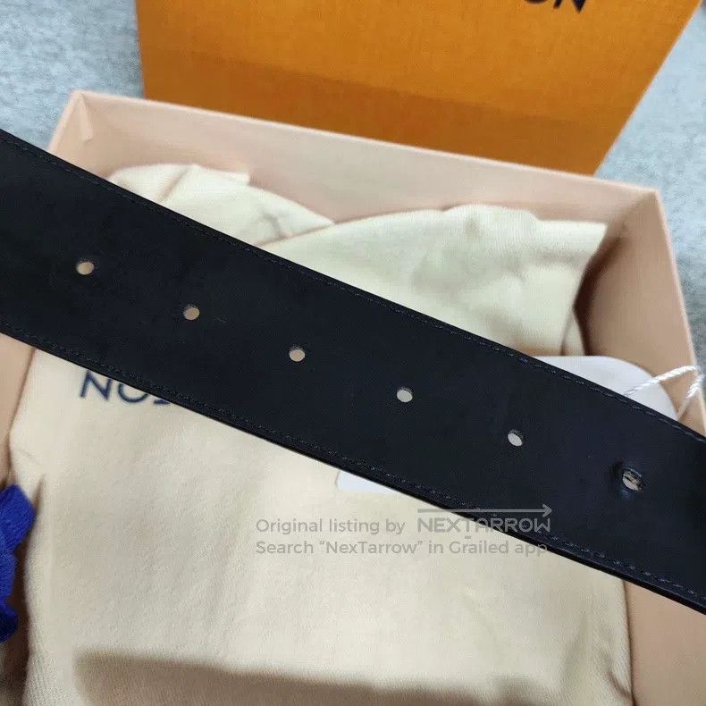 Louis Vuitton Louis Vuitton Full Leather Belt Size ONE SIZE - 7 Thumbnail