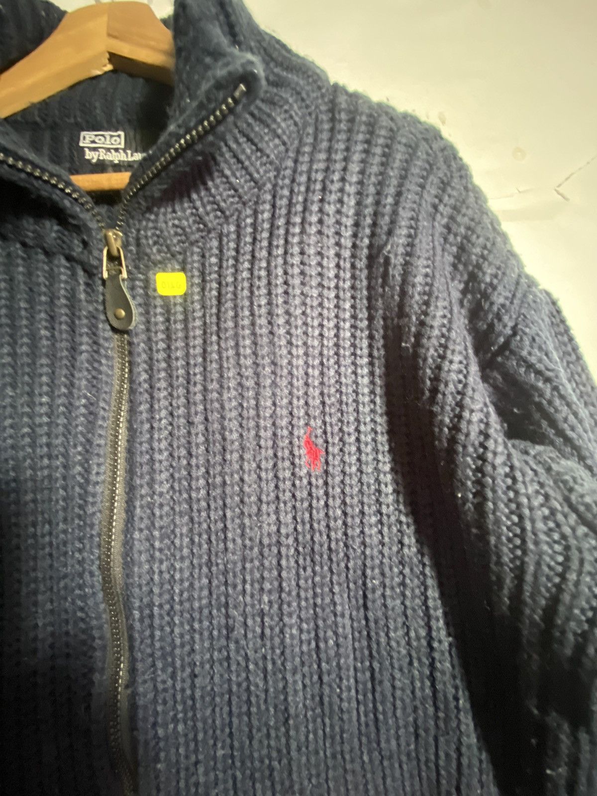 Homespun Knitwear Polo vintage zipper knitwear Size US L / EU 52-54 / 3 - 4 Thumbnail