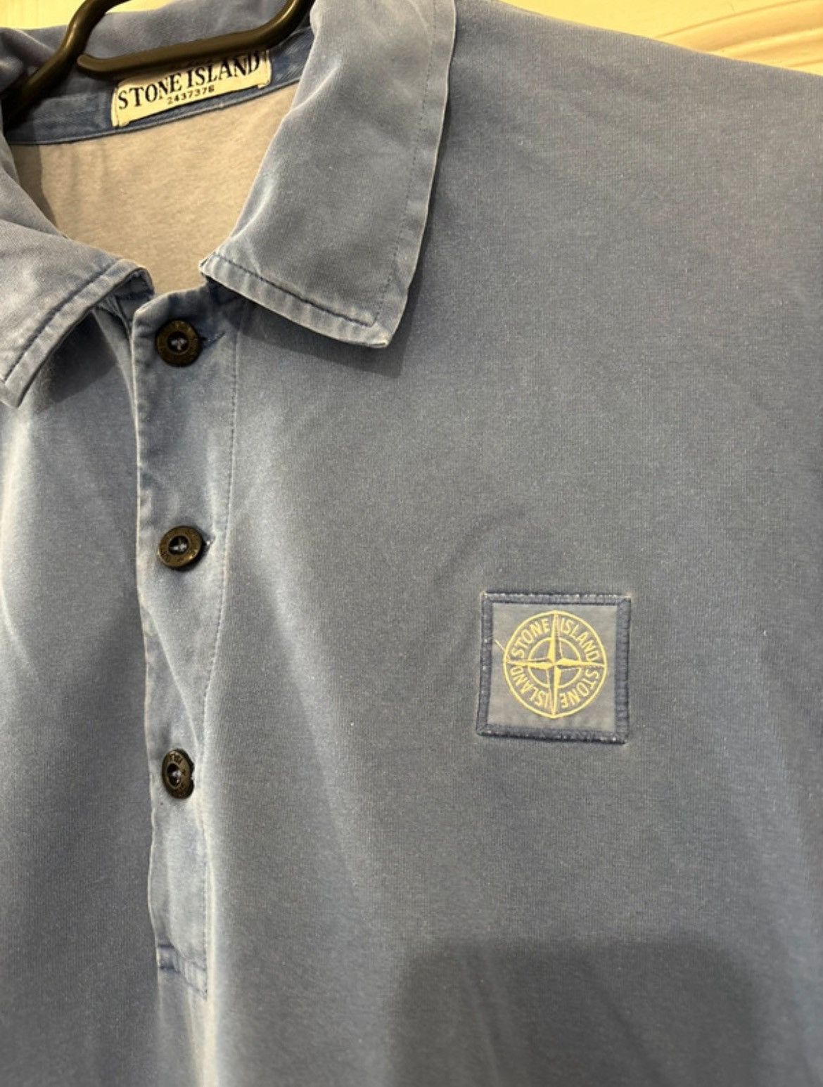 Stone Island Stone Island polo shirt vintage Size US L / EU 52-54 / 3 - 4 Thumbnail