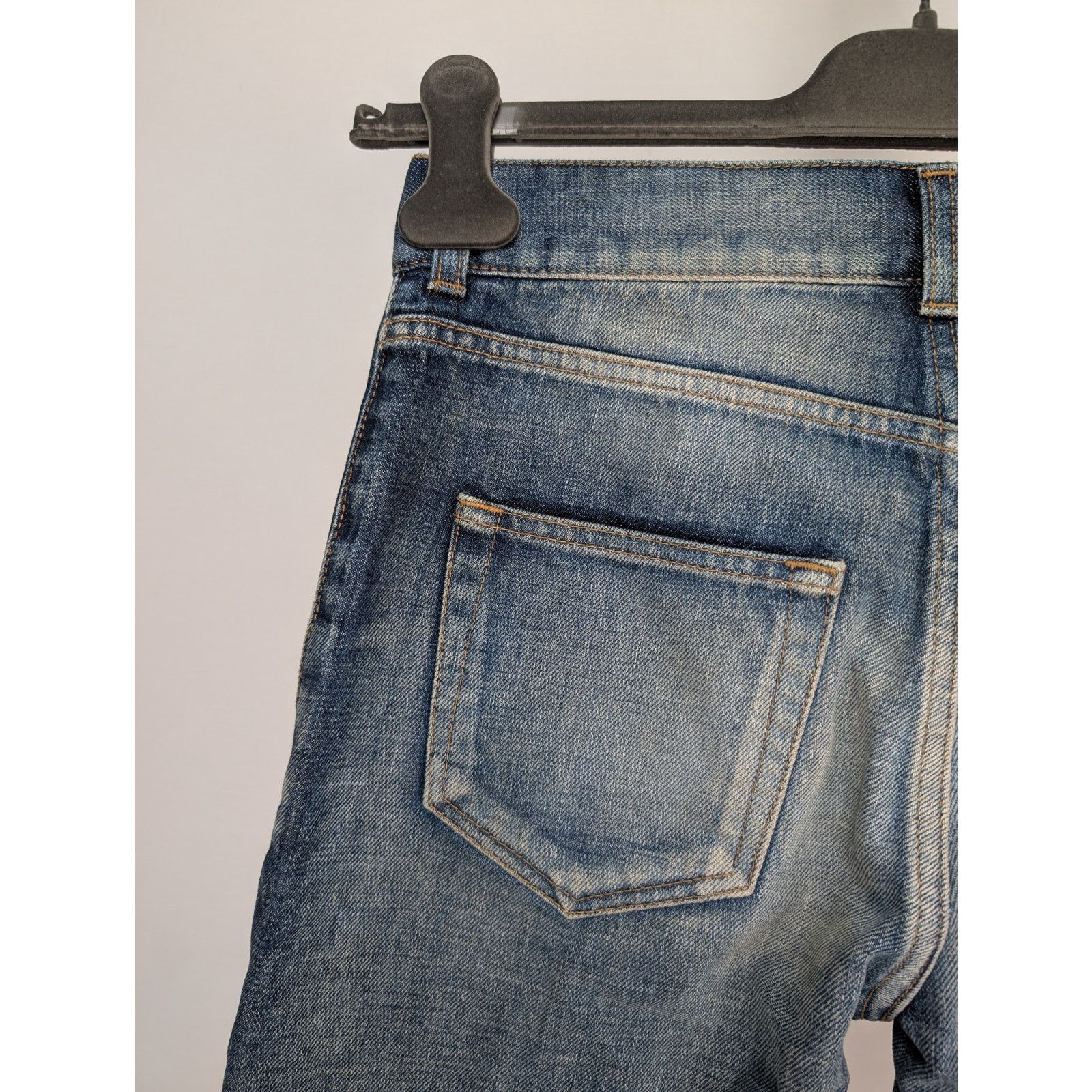 Saint Laurent Paris o1rshd1 Denim Jeans in Blue Size US 27 - 11 Thumbnail