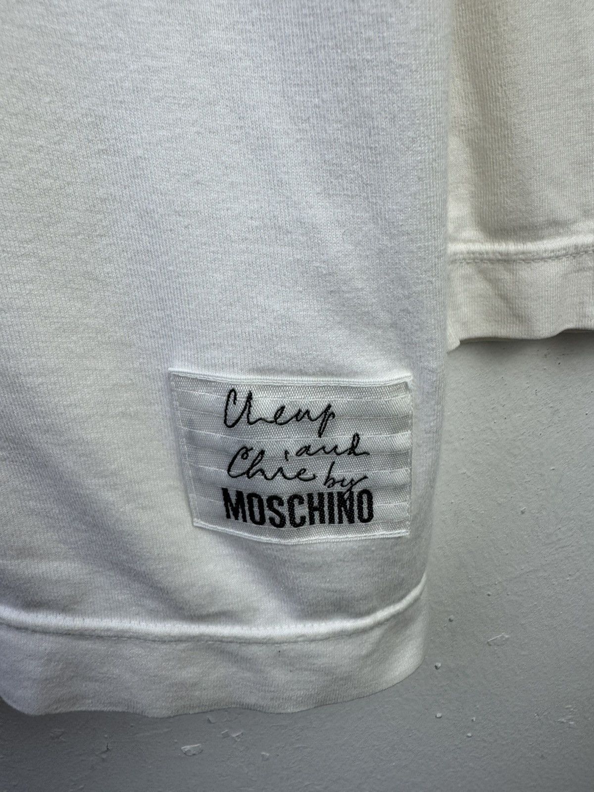 Moschino vintage Moschino Cheap and Chic long-sleeved t-shirt Size US M / EU 48-50 / 2 - 5 Thumbnail