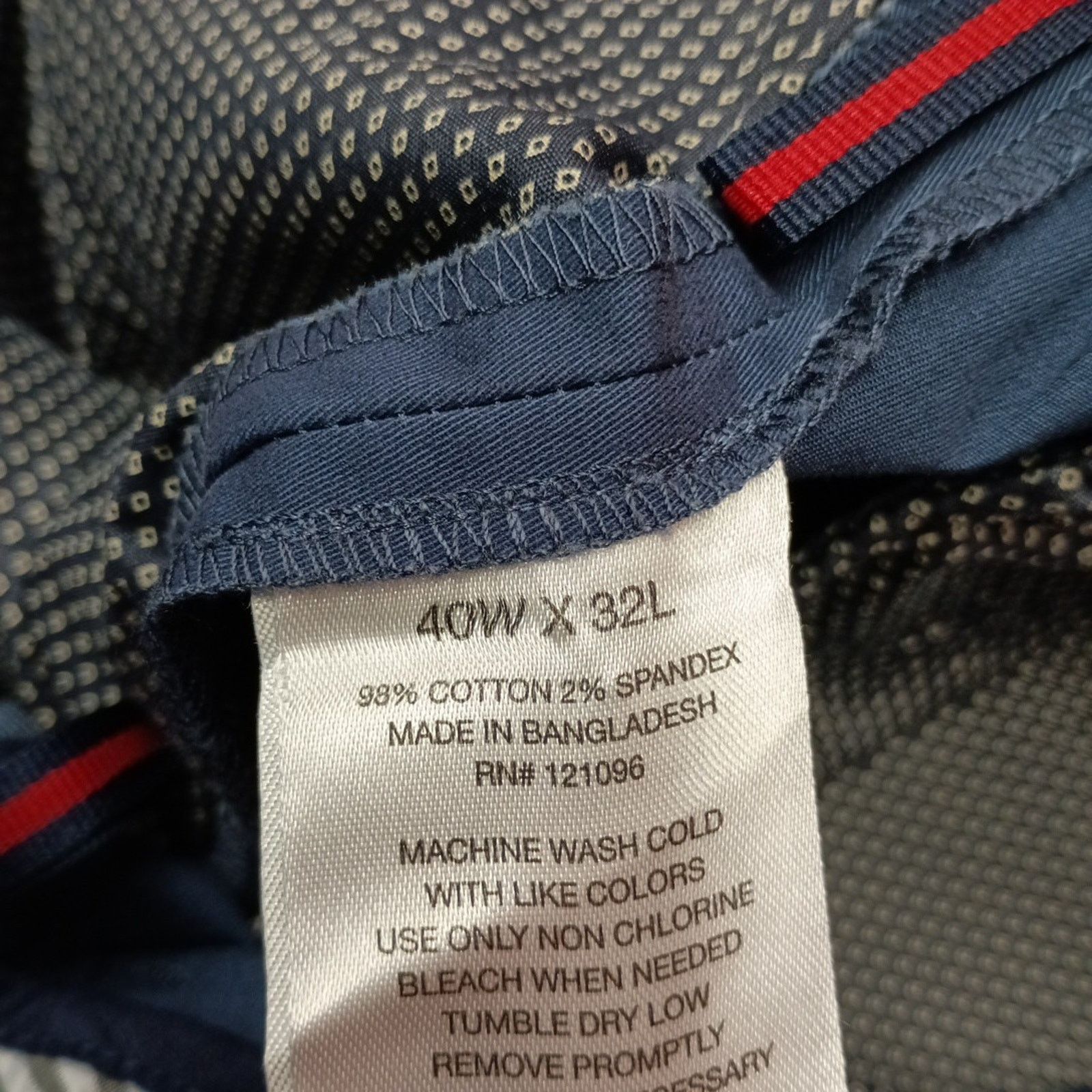 Other Southern Pines Chino Pants Men's Size 40x32 Blue Stretch Size US 40 / EU 56 - 6 Thumbnail