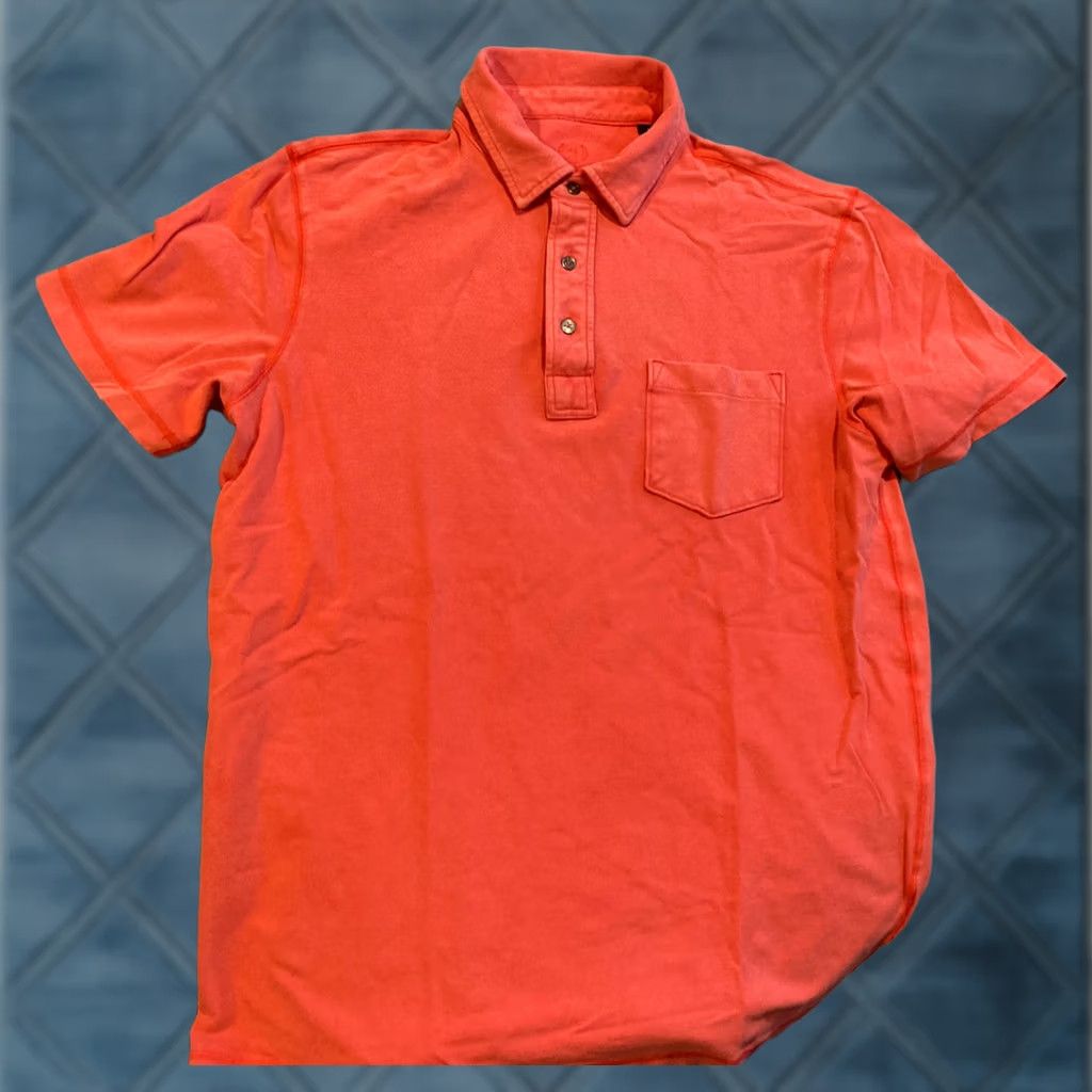 BUGATCHI Beautiful Bugatchi Red Pique Cotton Golf Polo - Medium Size US M / EU 48-50 / 2 - 1 Thumbnail