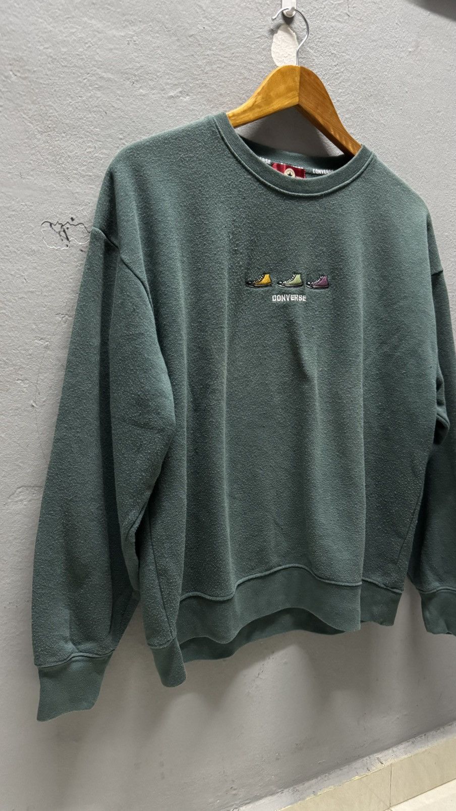 Converse Vintage Converse Sweatshirt Size US L / EU 52-54 / 3 - 2 Thumbnail