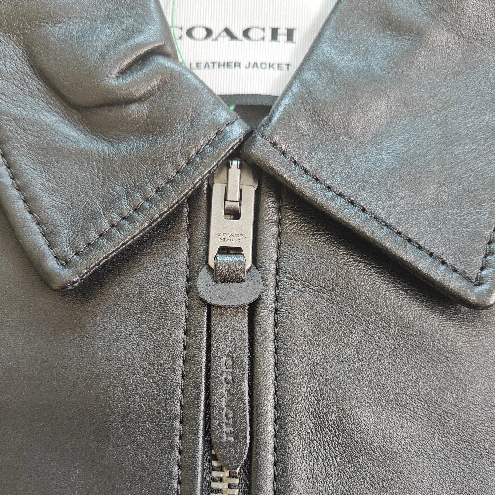 Coach Coach Leather Jacket FTP 5060 Size US XS / EU 42 / 0 - 2 Thumbnail