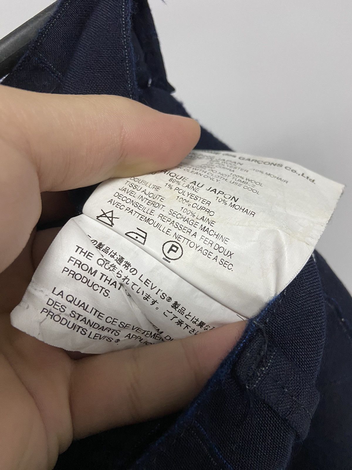 Comme des Garcons × Japanese Brand × Junya Watanabe Comme des garçons RARE Junya Watanabe Levis vintage check Size US 32 / EU 48 - 9 Thumbnail