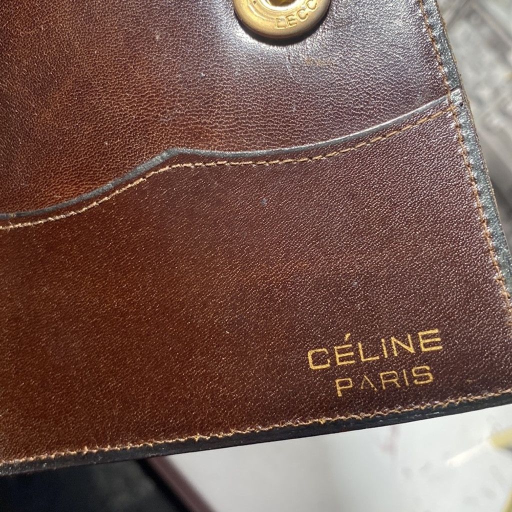 Celine Authentic CELINE Horse Carriage Wallet Size ONE SIZE - 9 Thumbnail