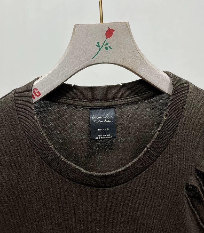 Number (N)ine number nine anti war T shirt-2507 Size US M / EU 48-50 / 2 - 4 Thumbnail