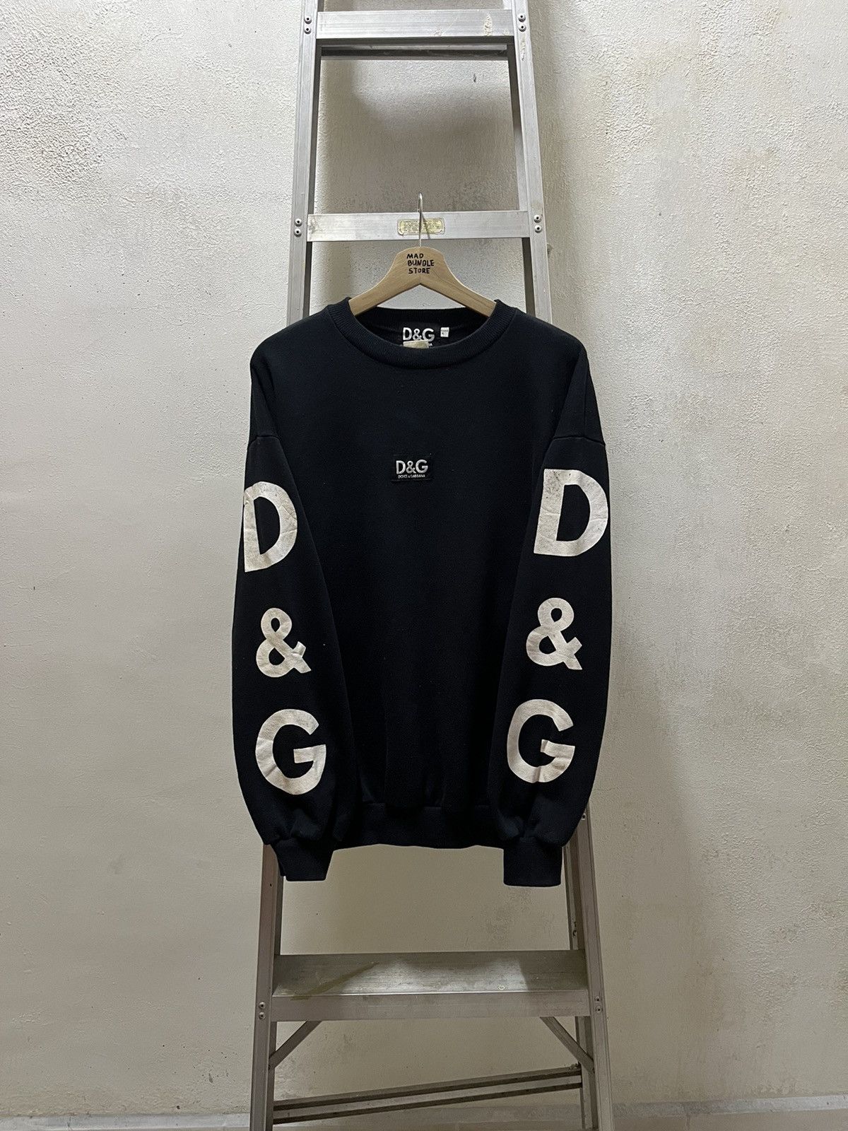 Dolce & Gabbana × Vintage Vintage Dolce Gabbana D&G sweatshirt Size US XL / EU 56 / 4 - 1 Thumbnail