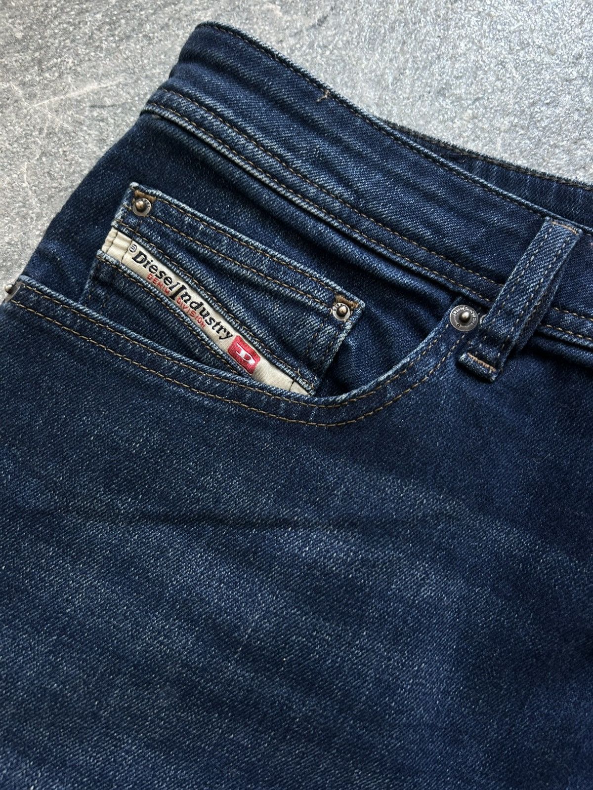 Diesel × Issey Miyake × Vintage Vintage pants denim jeans diesel slim skinny Size US 34 / EU 50 - 3 Thumbnail