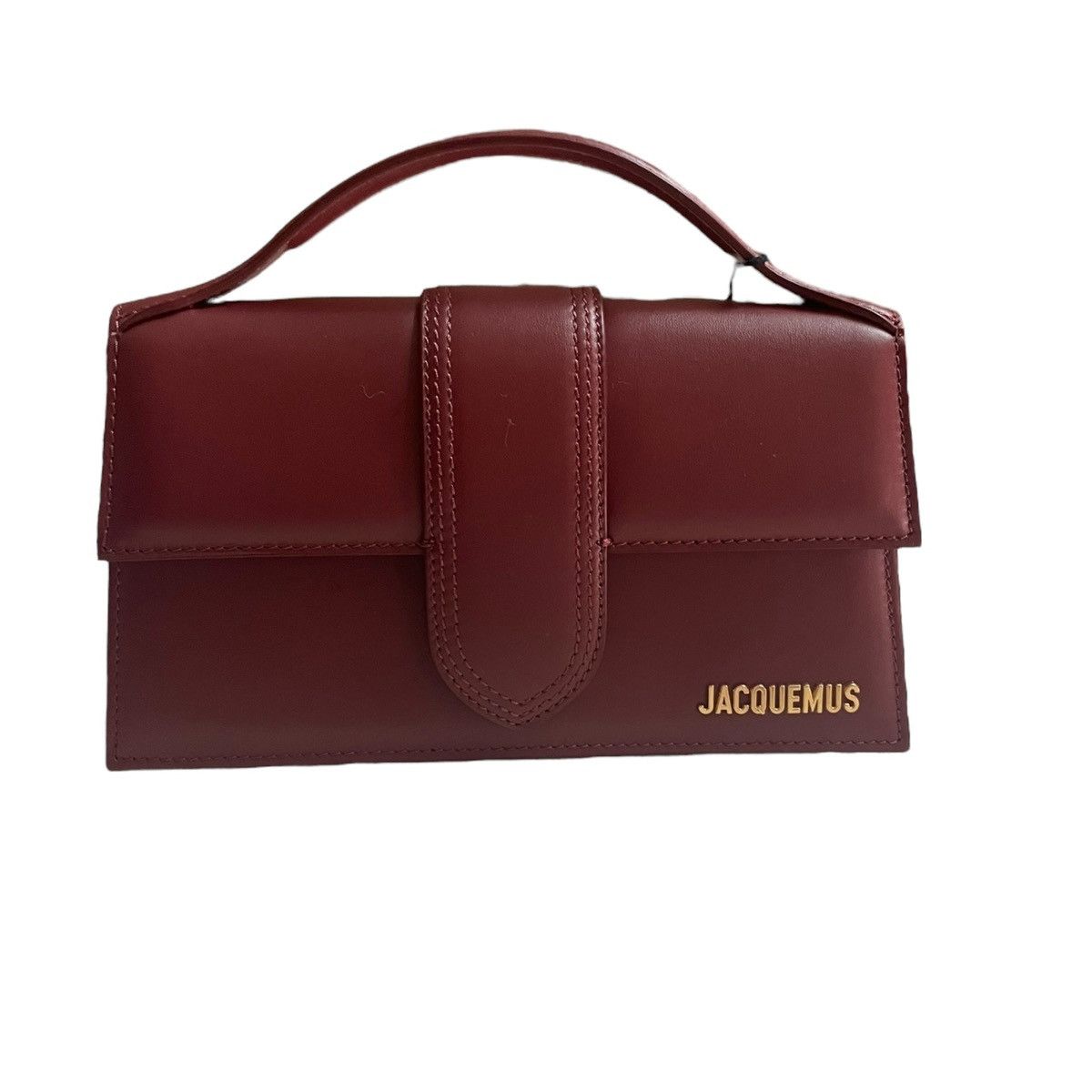 Jacquemus Jacquemus Le Grand Bambino Bordeaux Size ONE SIZE - 1 Thumbnail