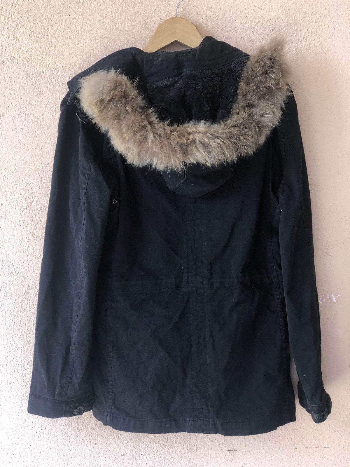 Japanese Brand × PPFM × Vintage PPFM Punk Jacket Fur Hoodie Size US M / EU 48-50 / 2 - 3 Thumbnail