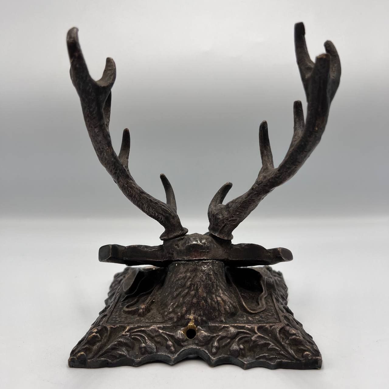 Vintage 1970s Vintage Bronze Deer Head Wall/Table Decor for Hunter Size ONE SIZE - 3 Thumbnail