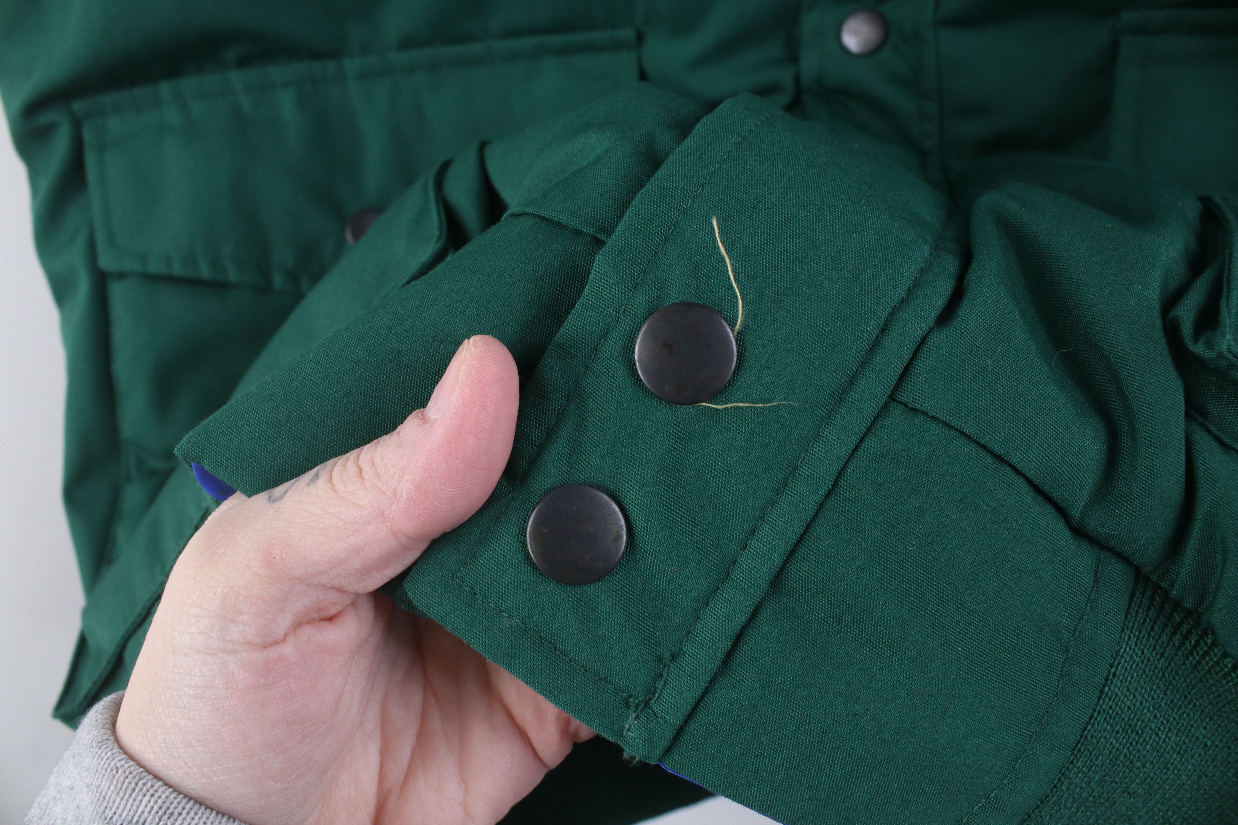 Vintage Vintage 70s Streetwear Reversible Down Puffer Vest Jacket Size US L / EU 52-54 / 3 - 4 Thumbnail