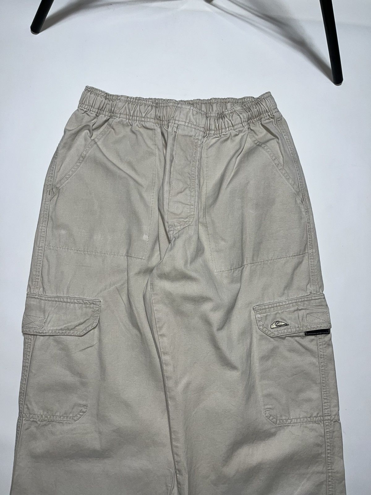 Quiksilver Vintage 90s Quiksilver Cargo Pants Surf Skate Style Workwear Size US 30 / EU 46 - 3 Thumbnail
