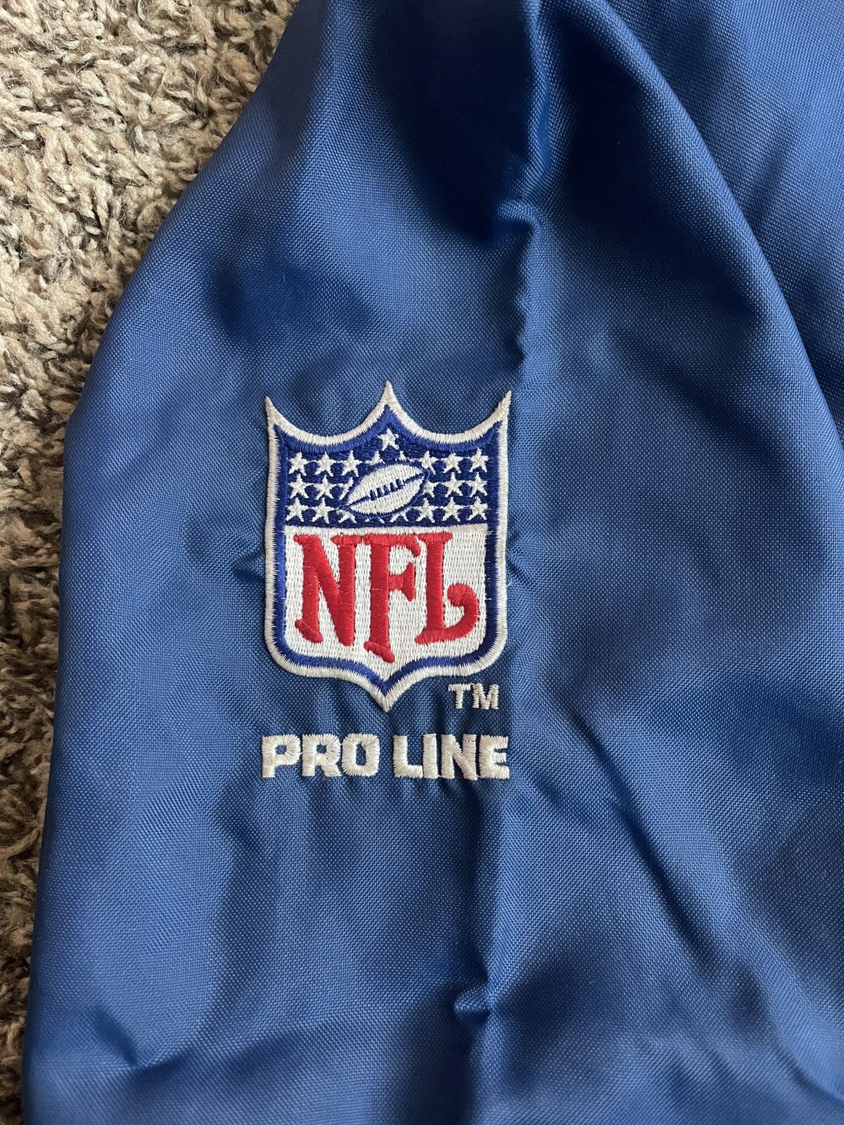Starter Vintage Dallas Cowboys Starter Pro Line Pullover Jacket Size US XL / EU 56 / 4 - 2 Thumbnail