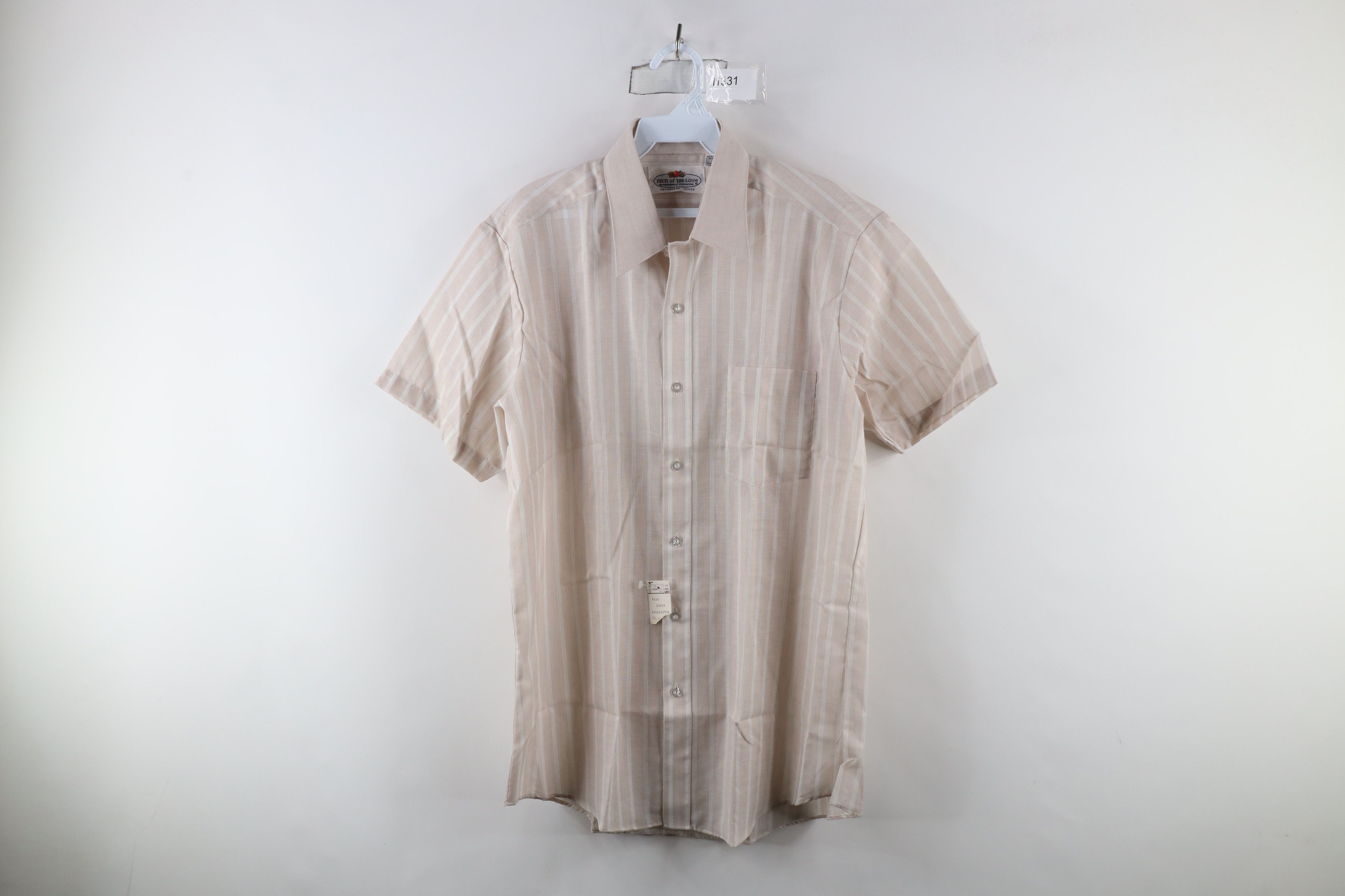 Vintage Deadstock Vintage 60s 70s Streetwear Short Sleeve Shirt Size US M / EU 48-50 / 2 - 1 Thumbnail