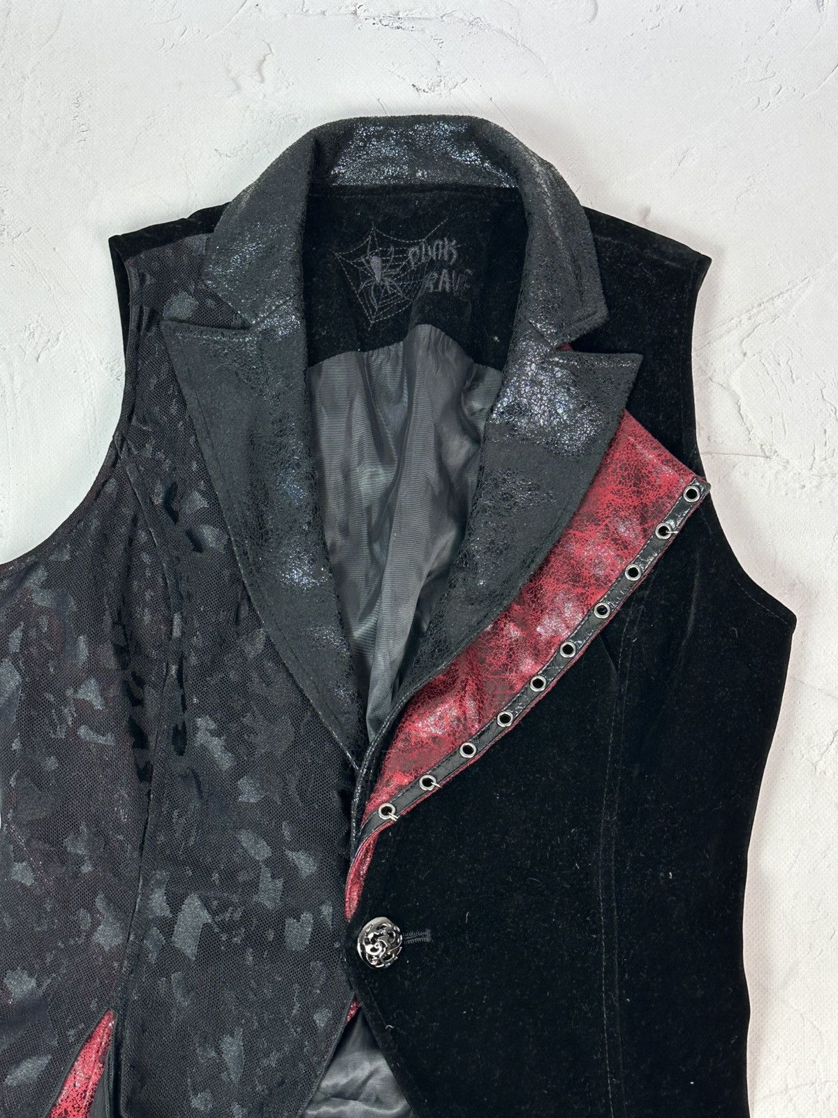 Vintage Vintage Avant-garde style Punk Vest Size M / US 6-8 / IT 42-44 - 3 Thumbnail