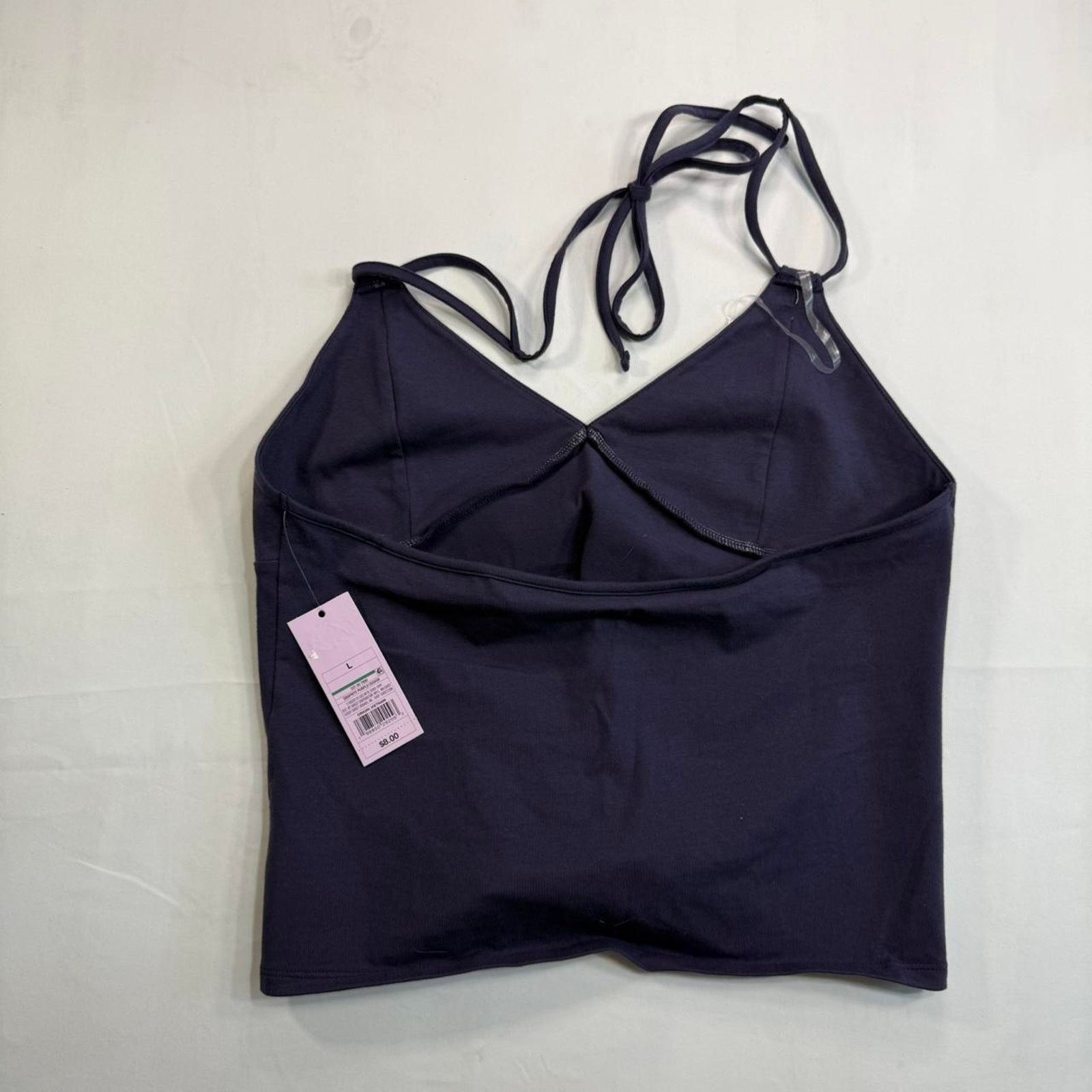 & Other Stories NWT Target Navy blue and white sporty halter top Size L / US 10 / IT 46 - 5 Thumbnail