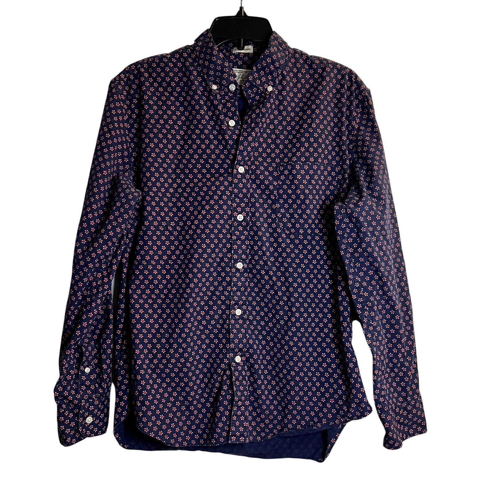 J.Crew J.Crew men’s floral slim untucked button shirt size L Size US L / EU 52-54 / 3 - 1 Thumbnail